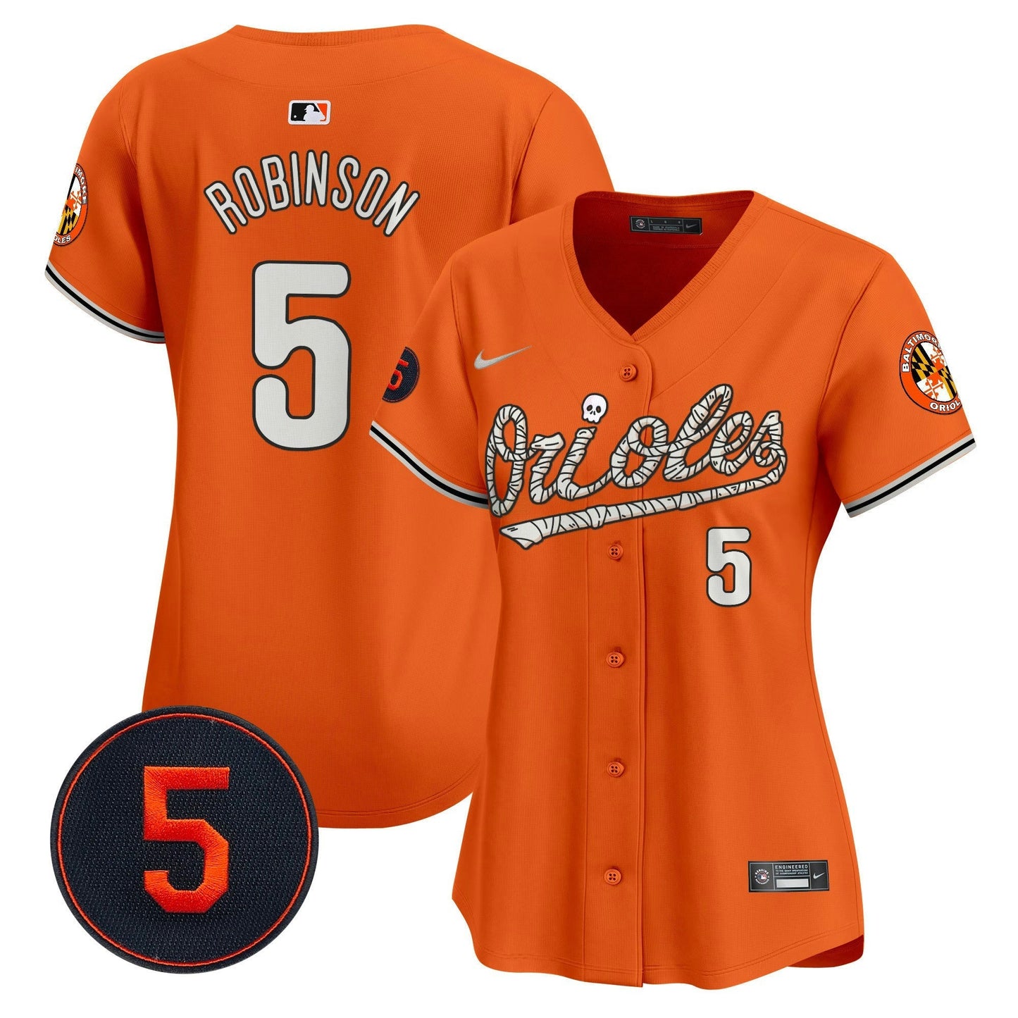 Camisa MLB Women’s Baltimore Halloween Vapor Premier Limited Jersey