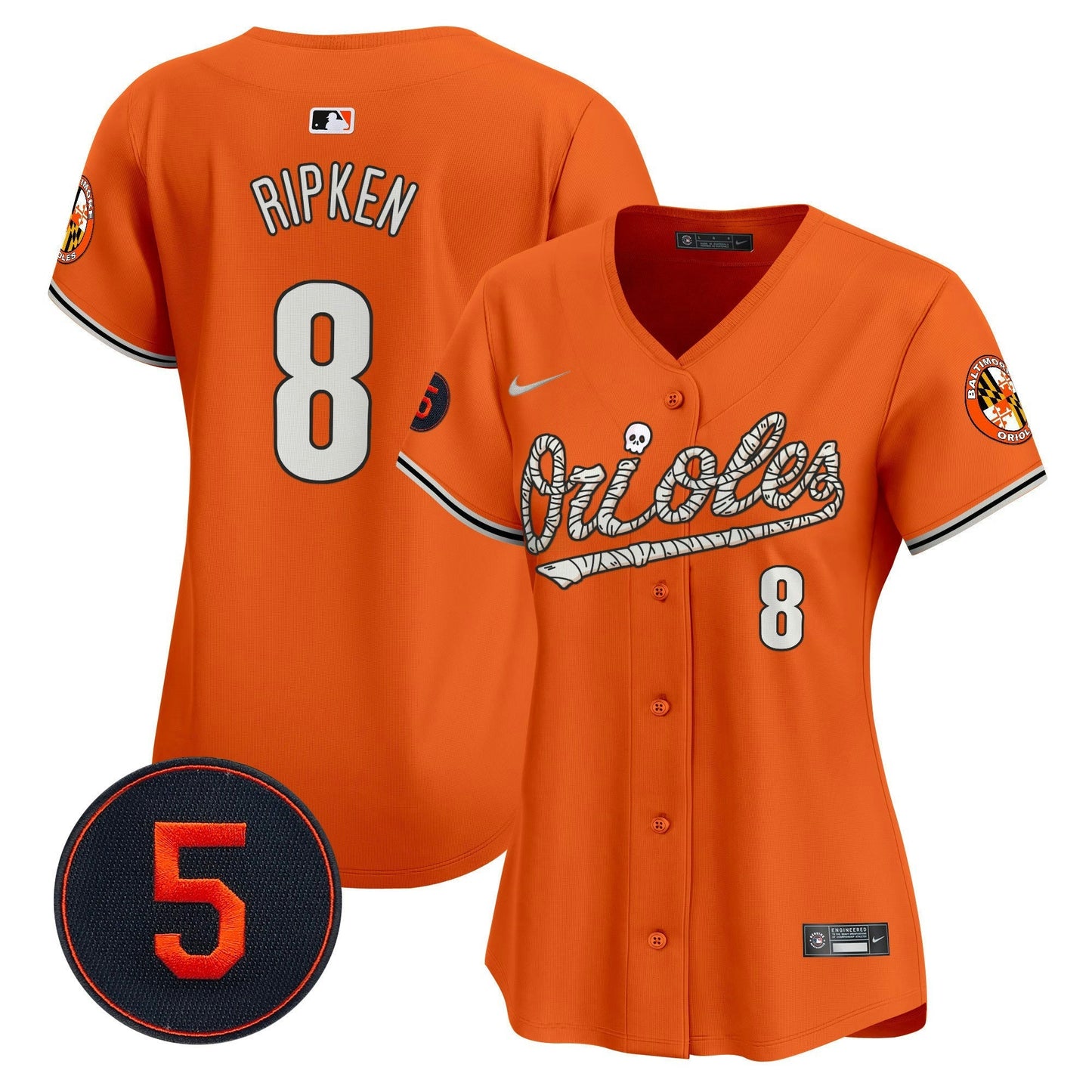 Camisa MLB Women’s Baltimore Halloween Vapor Premier Limited Jersey