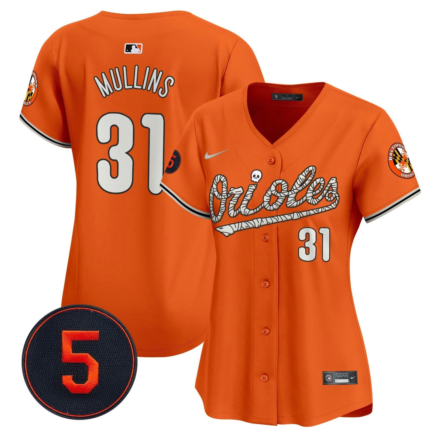 Camisa MLB Women’s Baltimore Halloween Vapor Premier Limited Jersey