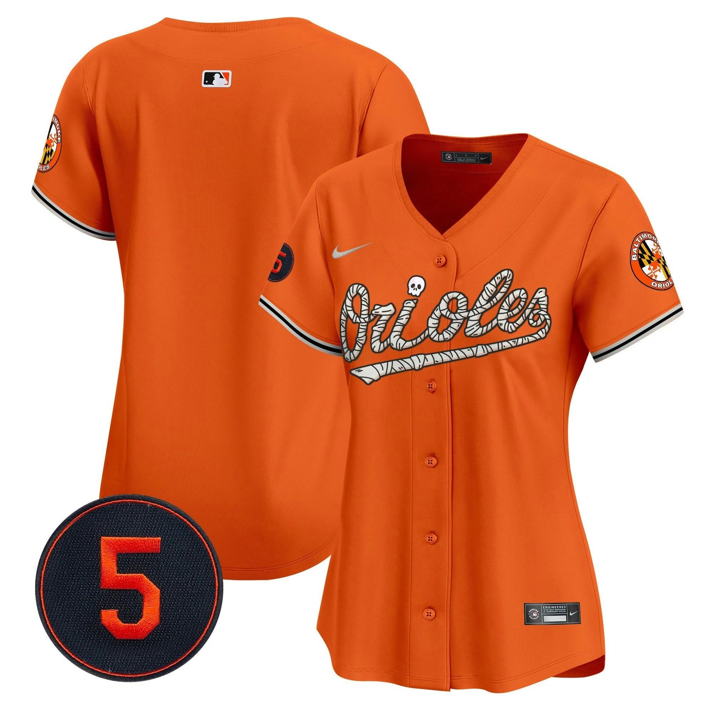 Camisa MLB Women’s Baltimore Halloween Vapor Premier Limited Jersey