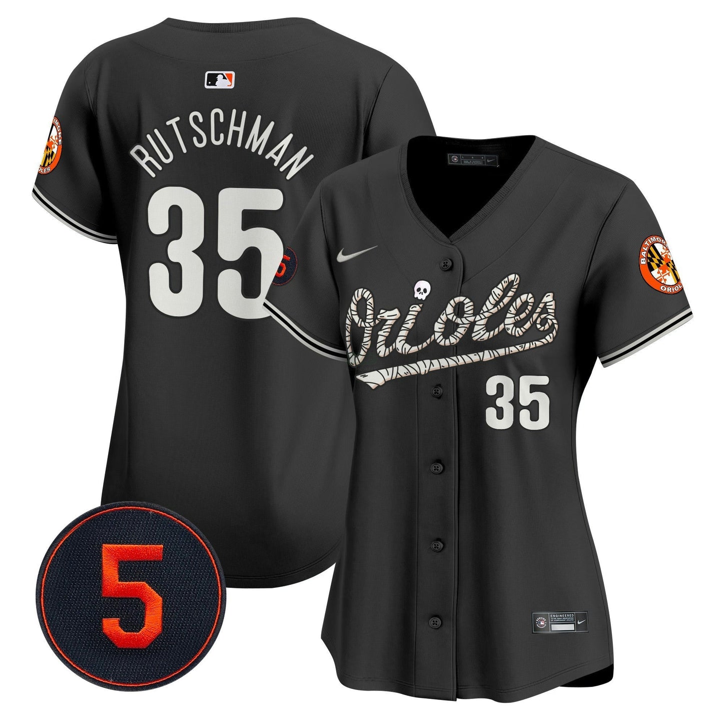 Camisa MLB Women’s Baltimore Halloween Vapor Premier Limited Jersey