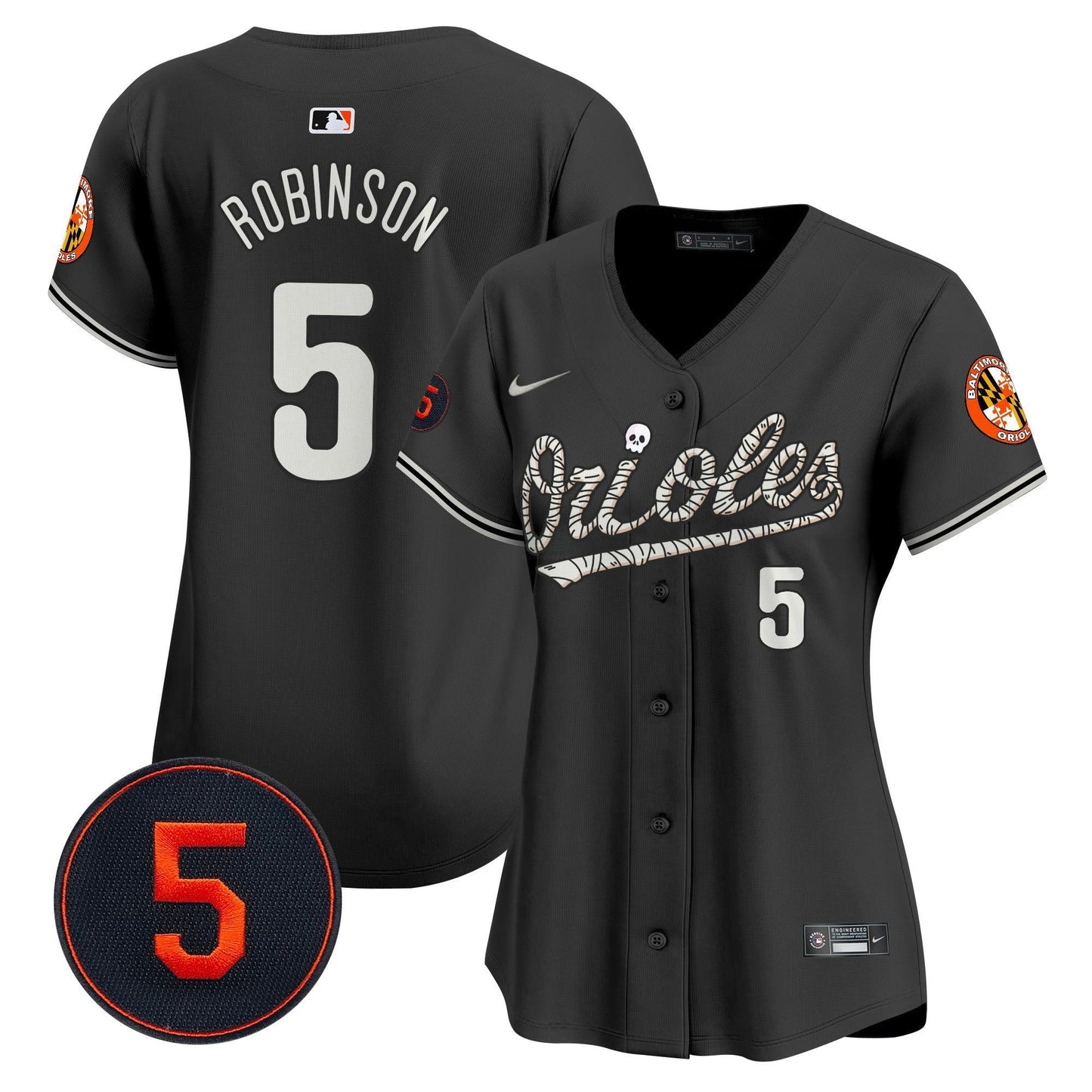 Camisa MLB Women’s Baltimore Halloween Vapor Premier Limited Jersey