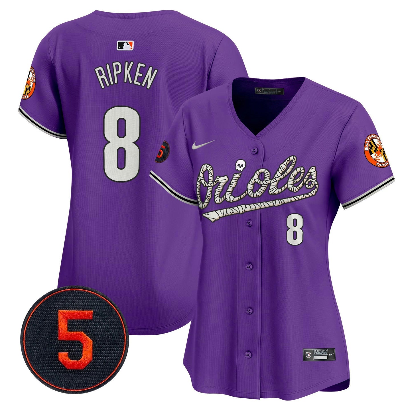 Camisa MLB Women’s Baltimore Halloween Vapor Premier Limited Jersey