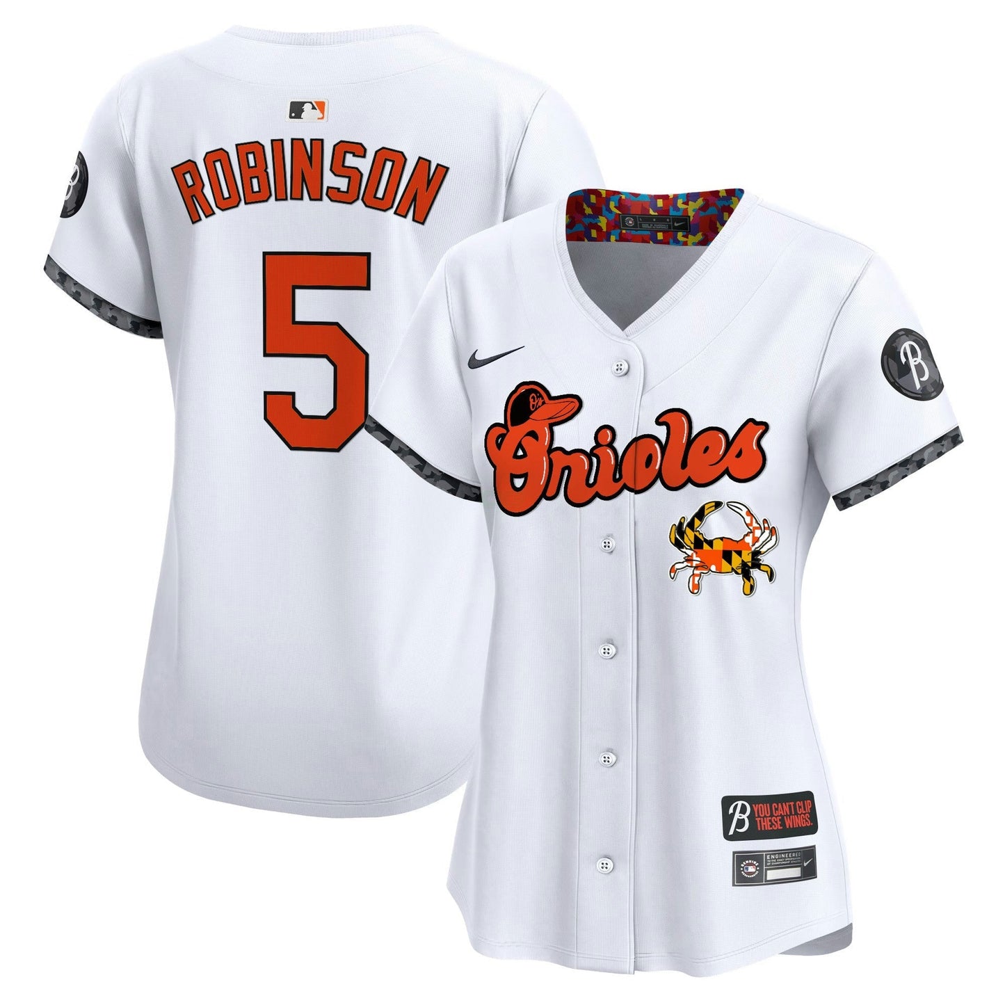 Camisa MLB Women’s Baltimore Maryland Blue Crab Vapor Premier Limited Jersey