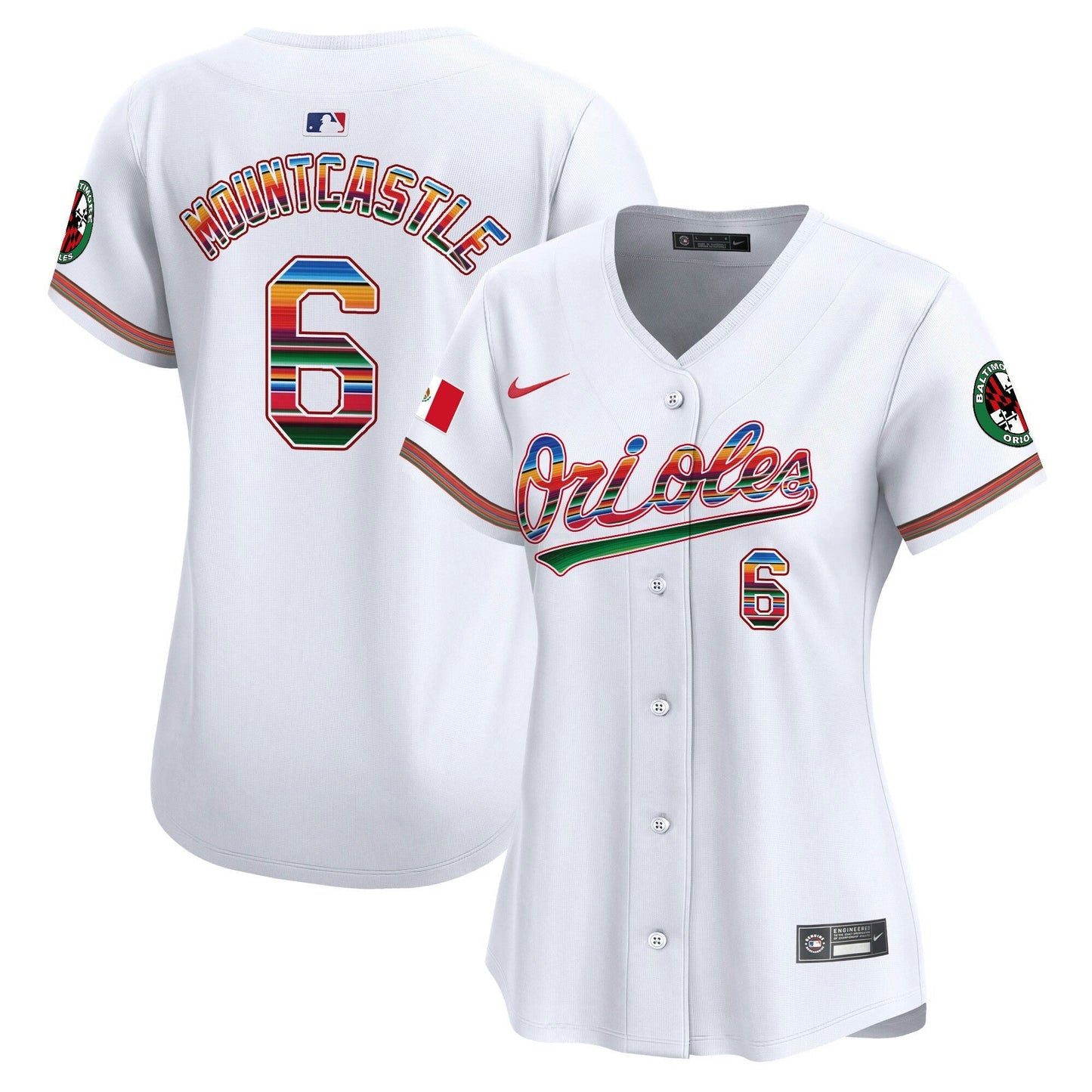 Camisa MLB Women’s Baltimore Mexico Vapor Premier Limited Jersey