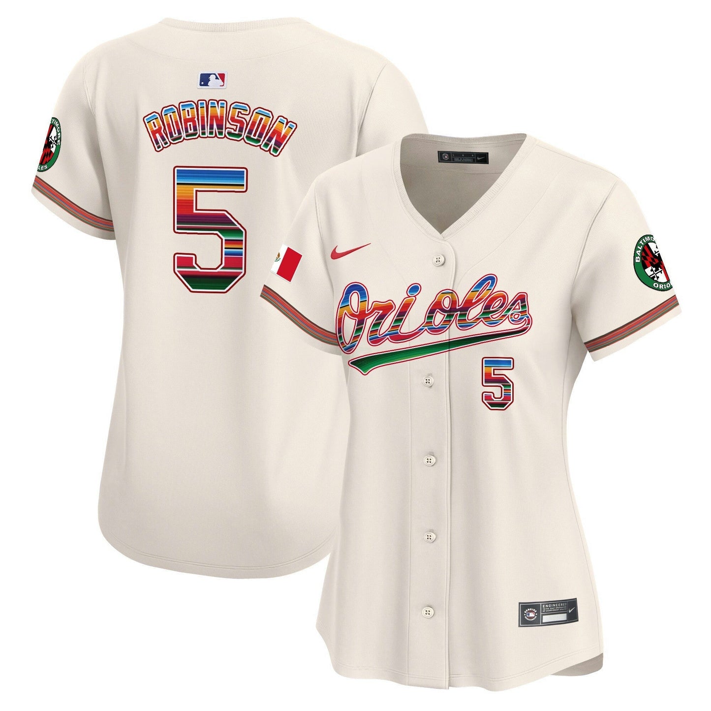 Camisa MLB Women’s Baltimore Mexico Vapor Premier Limited Jersey