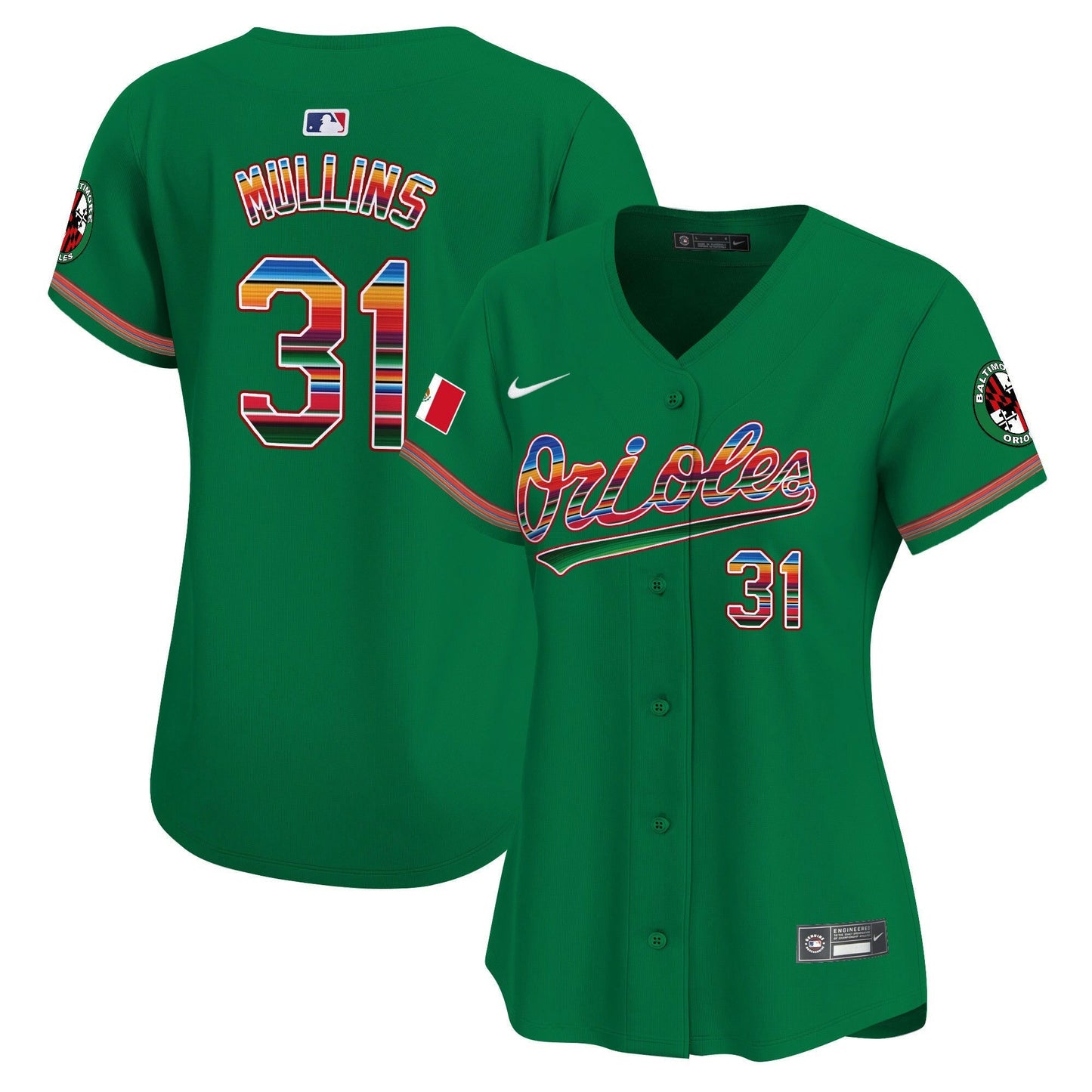 Camisa MLB Women’s Baltimore Mexico Vapor Premier Limited Jersey