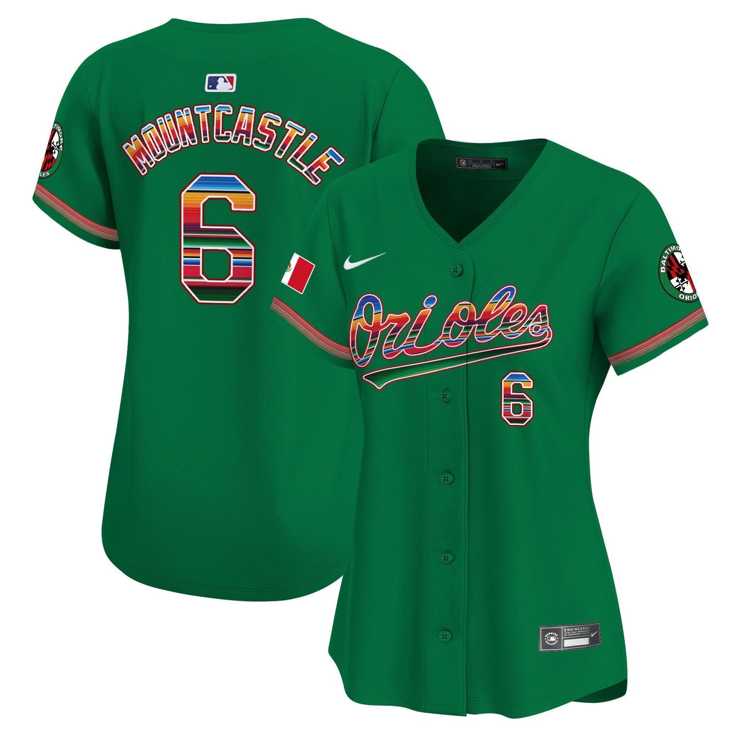 Camisa MLB Women’s Baltimore Mexico Vapor Premier Limited Jersey