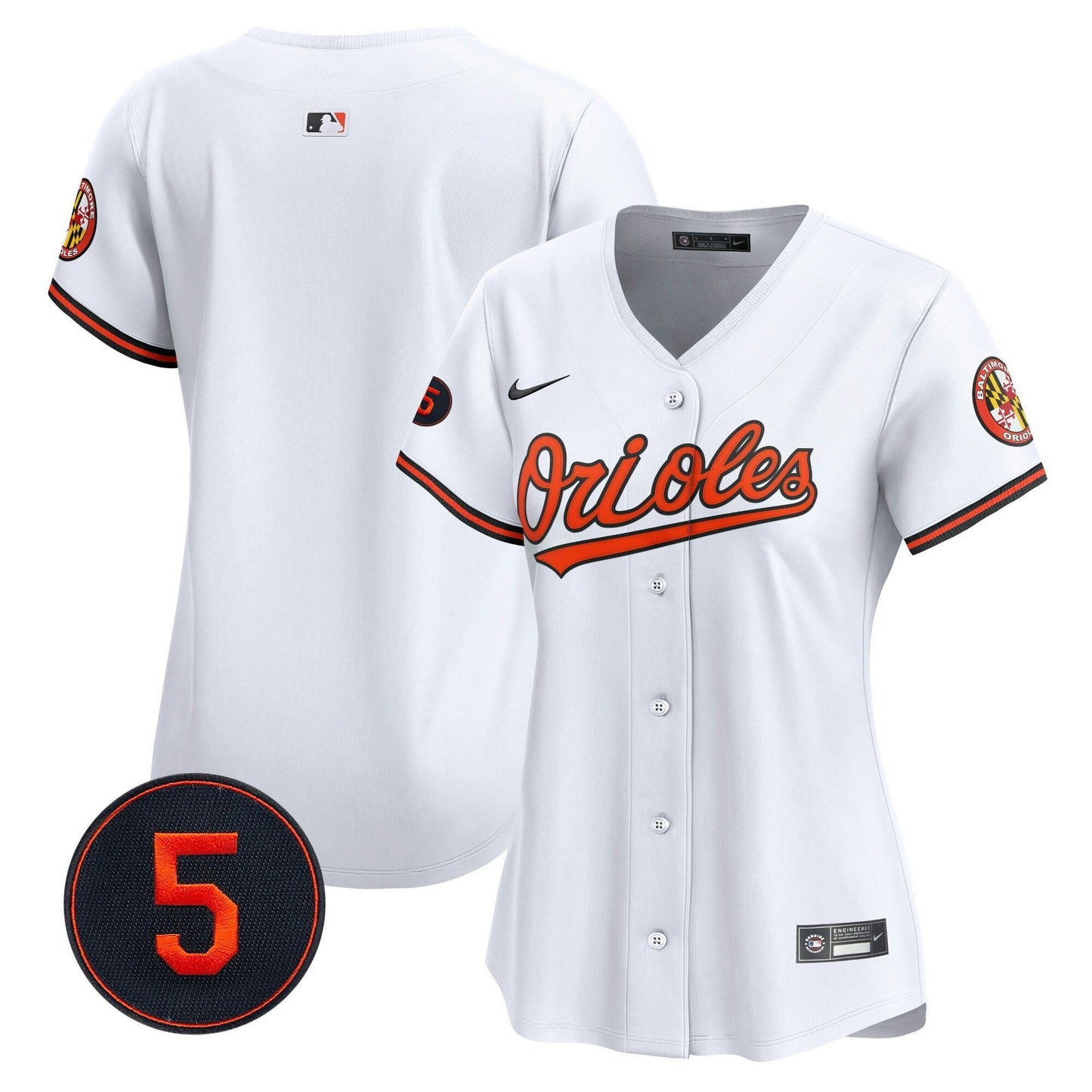 Camisa MLB Women’s Baltimore Robinson Patch Vapor Premier Limited Jersey