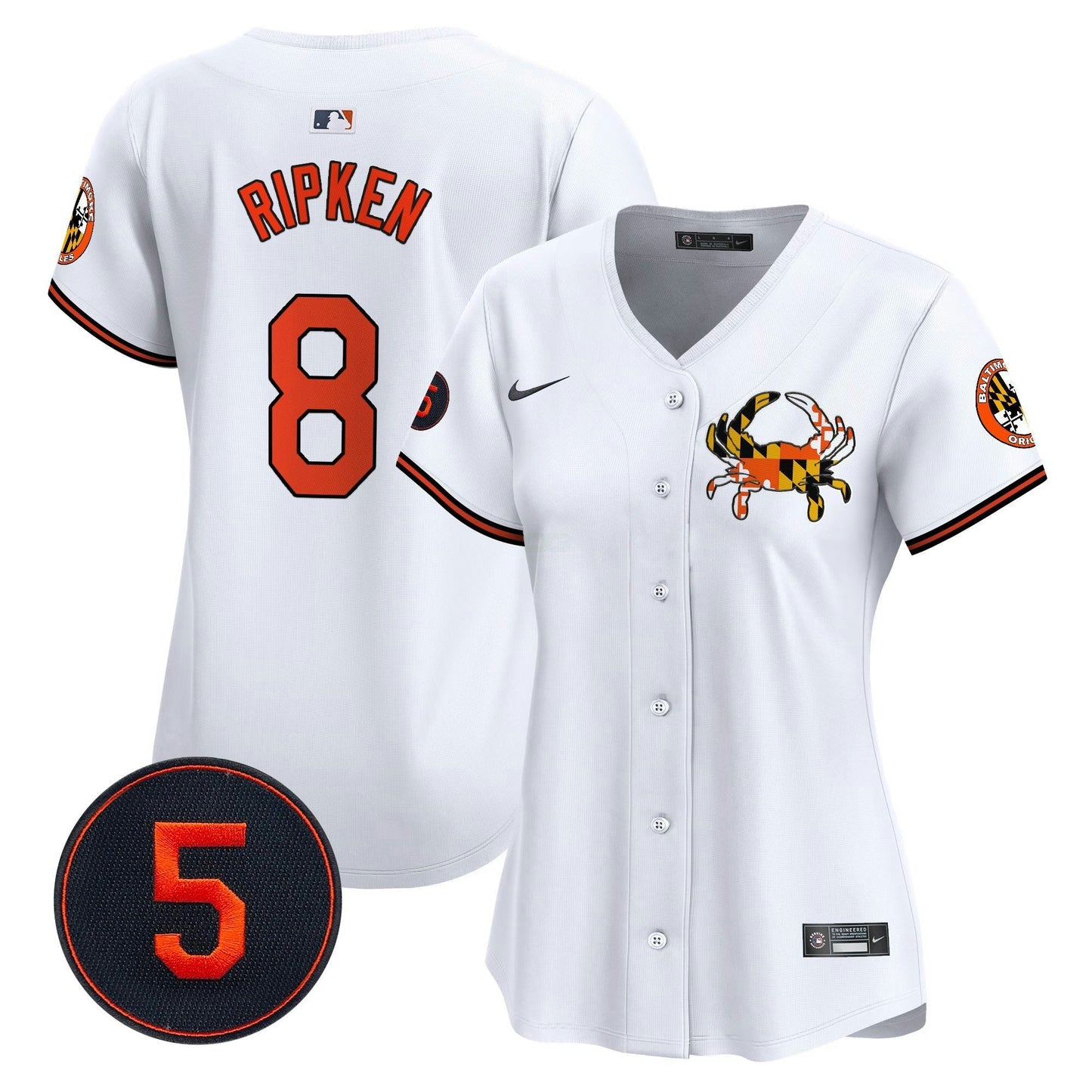 Camisa MLB Women’s Baltimore Robinson Patch Vapor Premier Limited Jersey V3