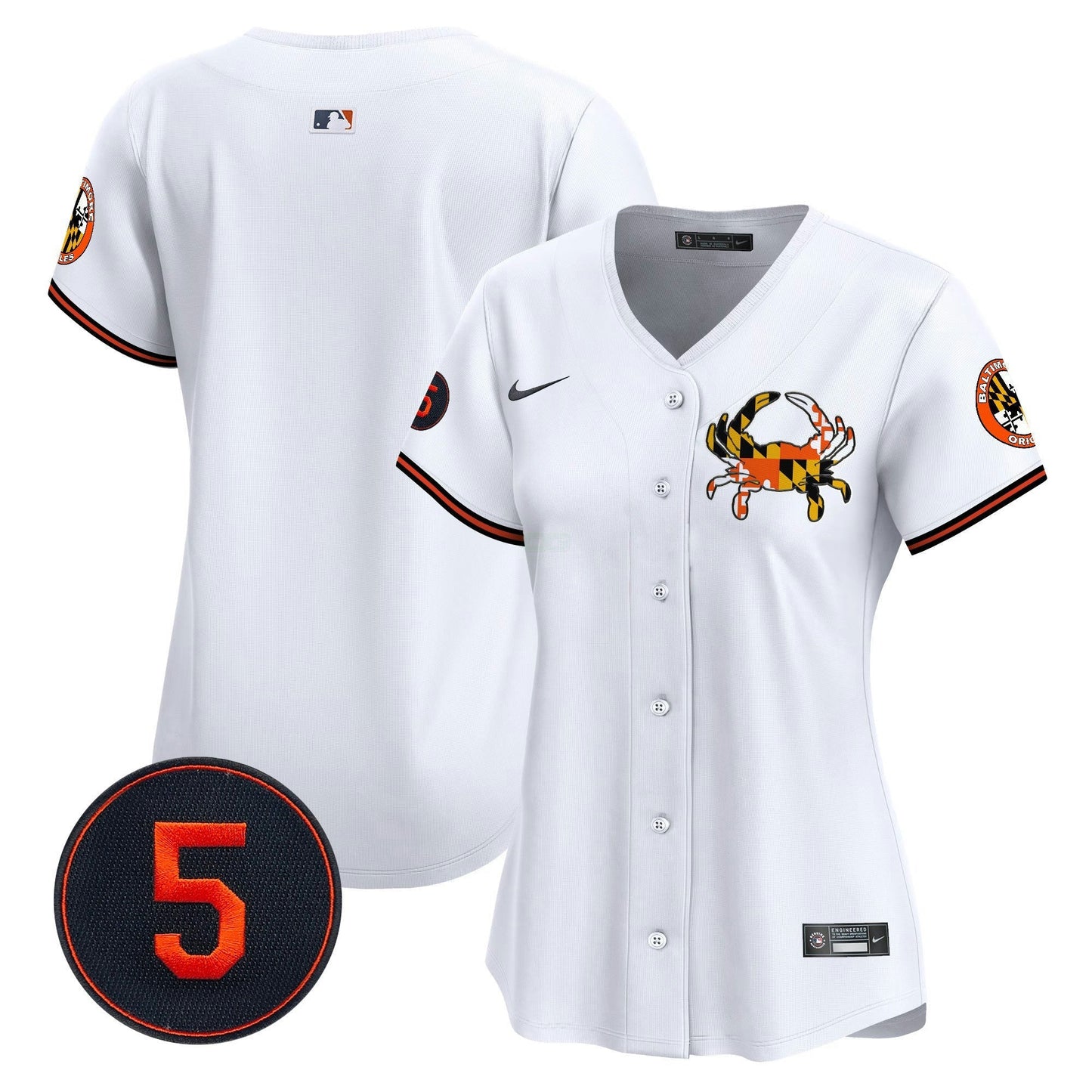 Camisa MLB Women’s Baltimore Robinson Patch Vapor Premier Limited Jersey V3