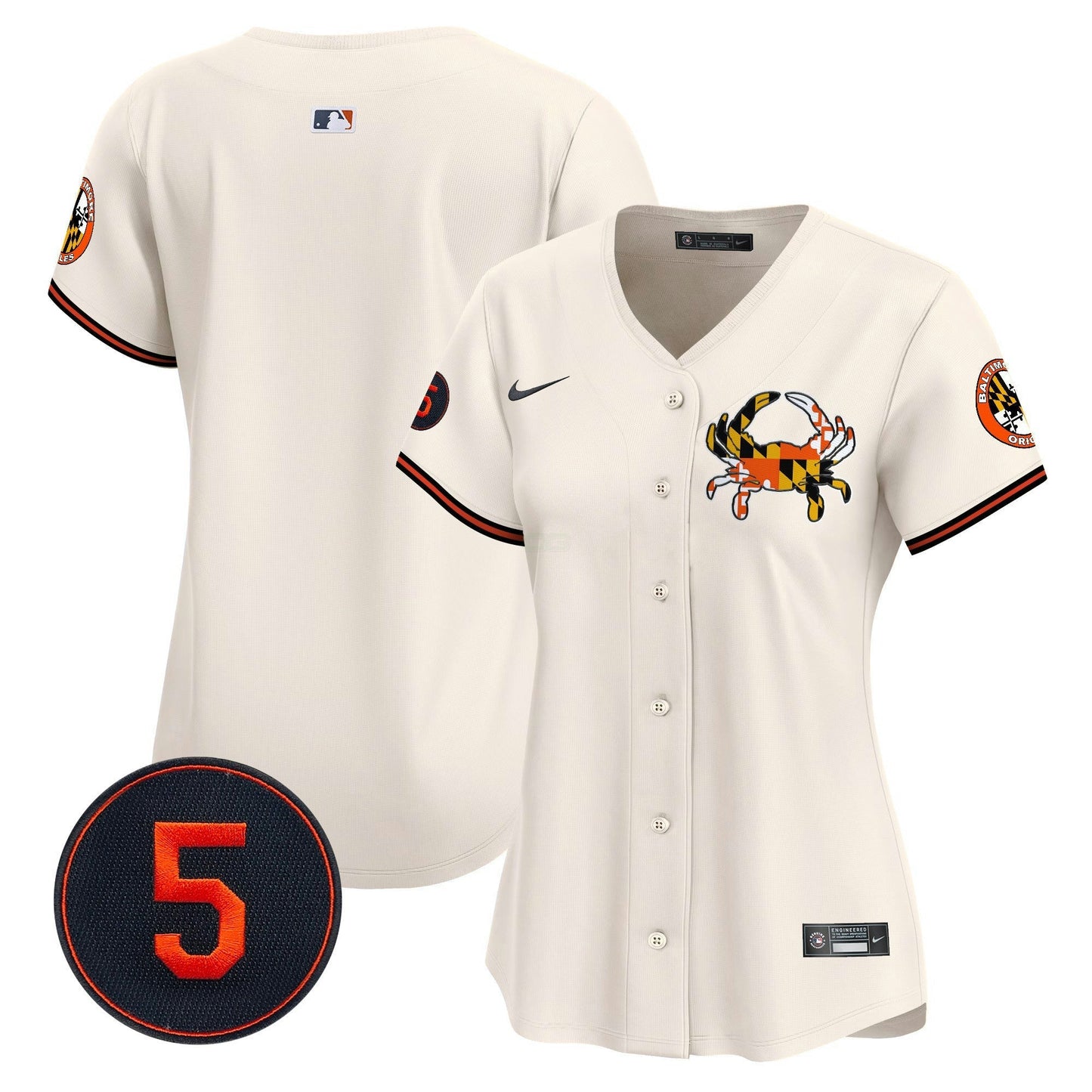 Camisa MLB Women’s Baltimore Robinson Patch Vapor Premier Limited Jersey V3