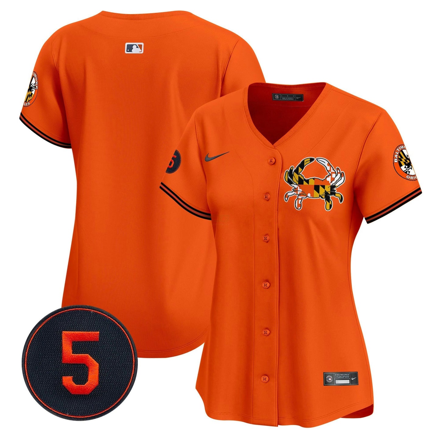 Camisa MLB Women’s Baltimore Robinson Patch Vapor Premier Limited Jersey V3