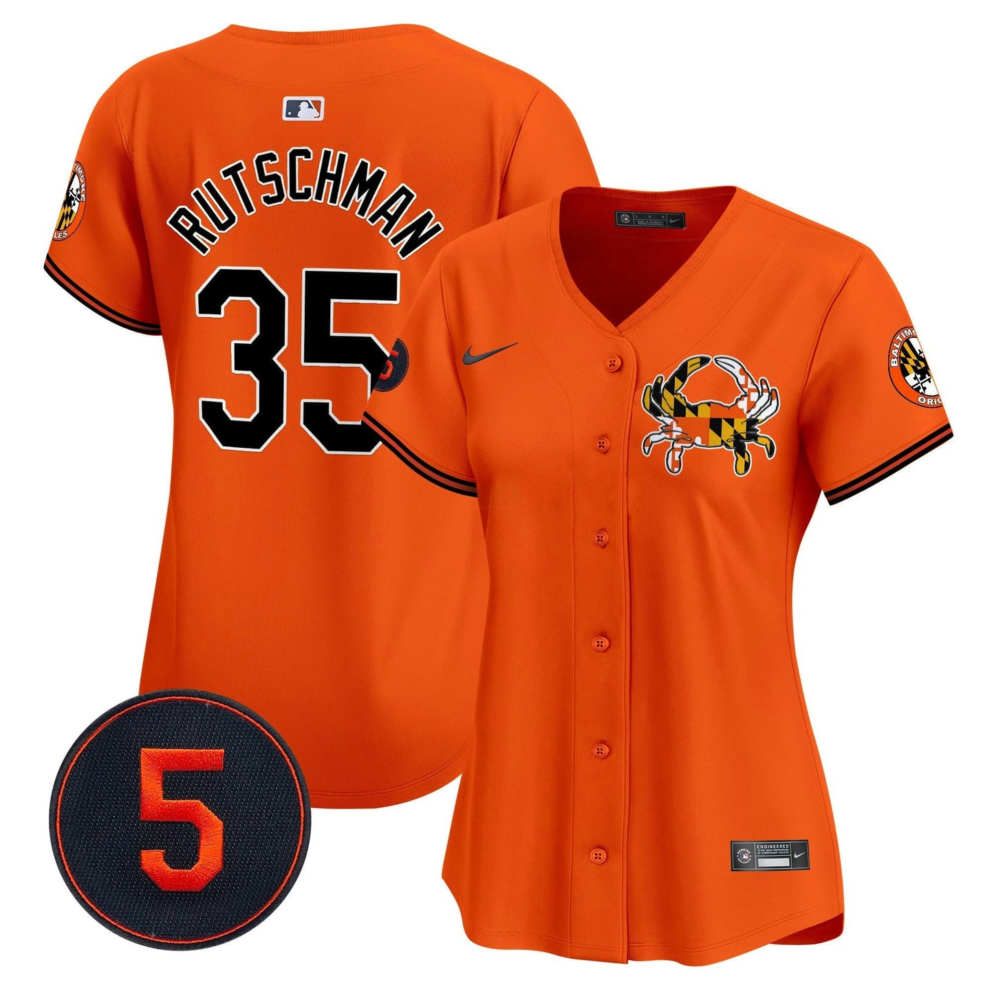 Camisa MLB Women’s Baltimore Robinson Patch Vapor Premier Limited Jersey V3