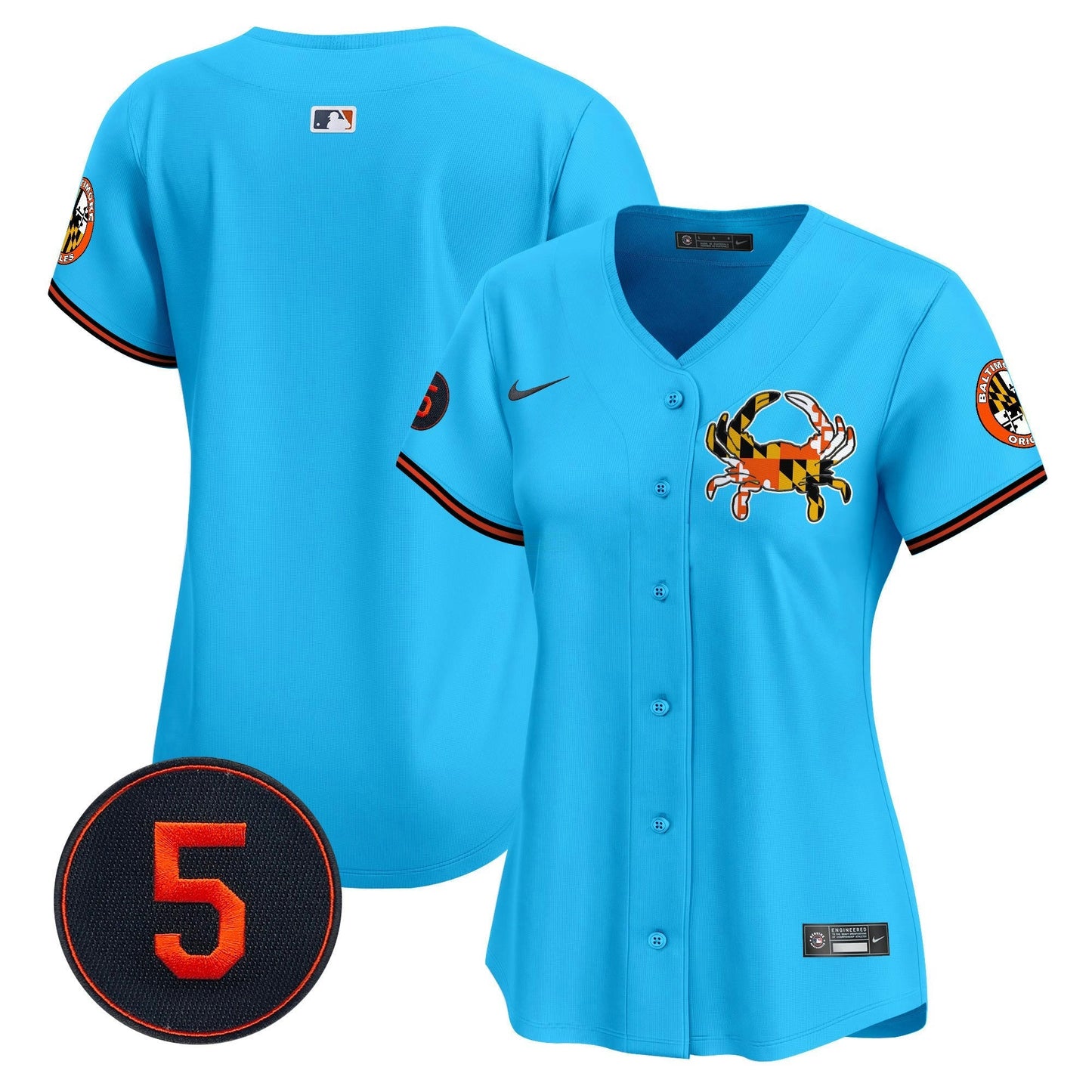 Camisa MLB Women’s Baltimore Robinson Patch Vapor Premier Limited Jersey V3