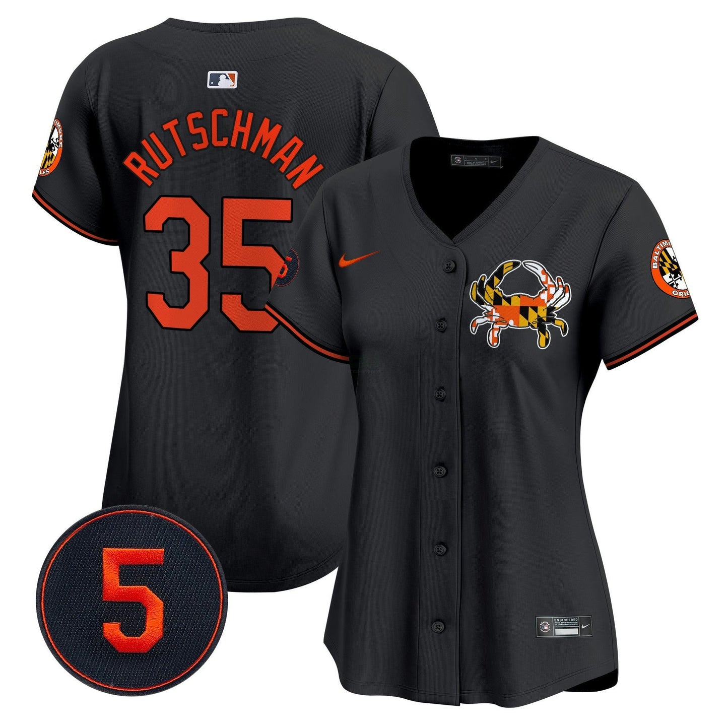 Camisa MLB Women’s Baltimore Robinson Patch Vapor Premier Limited Jersey V3
