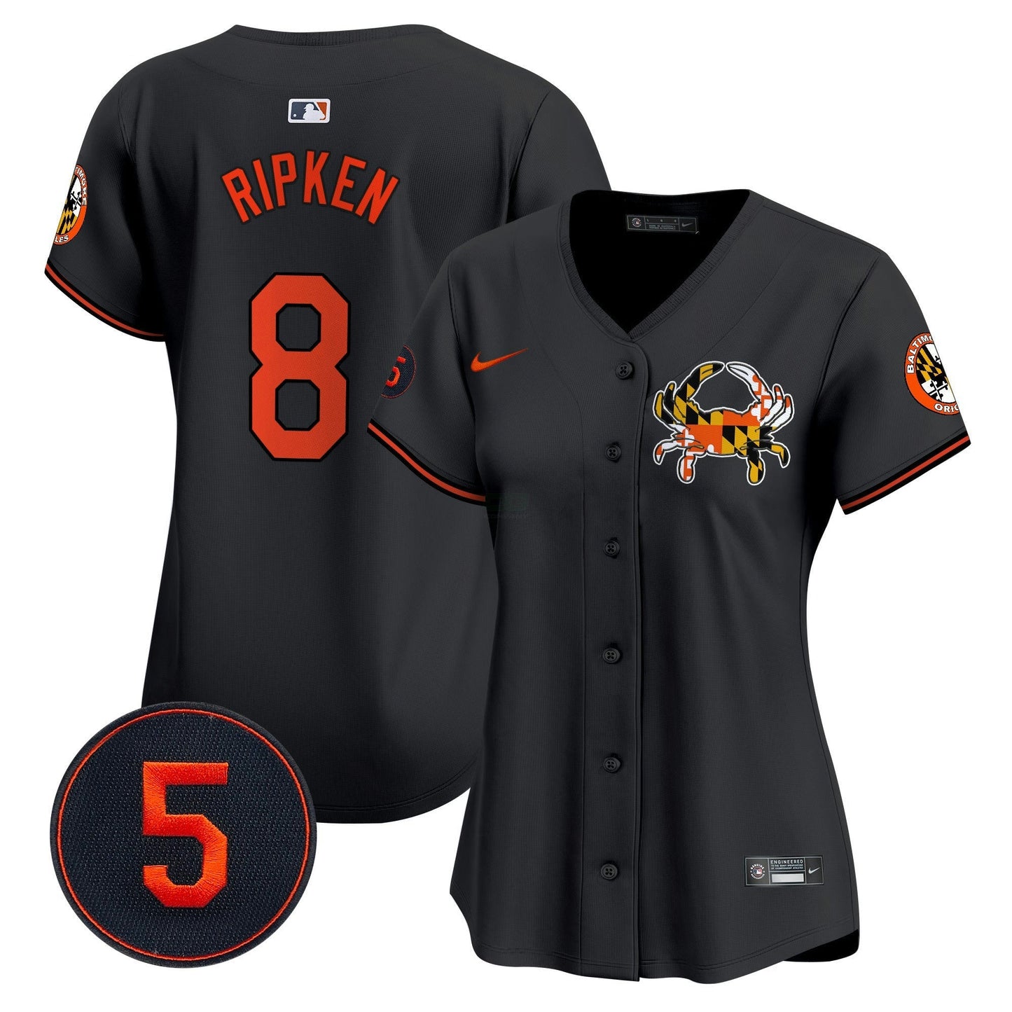 Camisa MLB Women’s Baltimore Robinson Patch Vapor Premier Limited Jersey V3