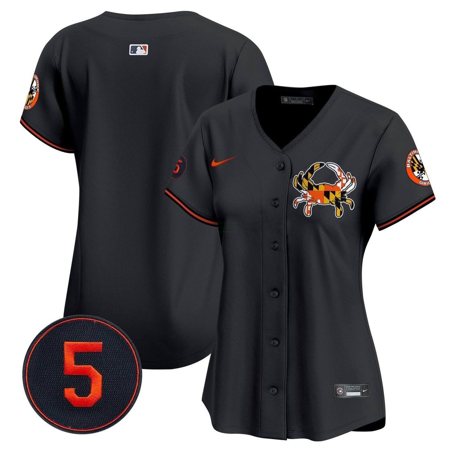 Camisa MLB Women’s Baltimore Robinson Patch Vapor Premier Limited Jersey V3