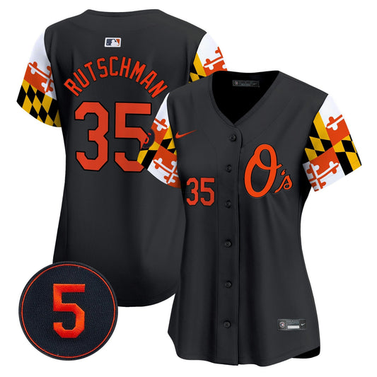 Camisa MLB Women’s Baltimore Robinson Patch Vapor Premier Limited Jersey V5