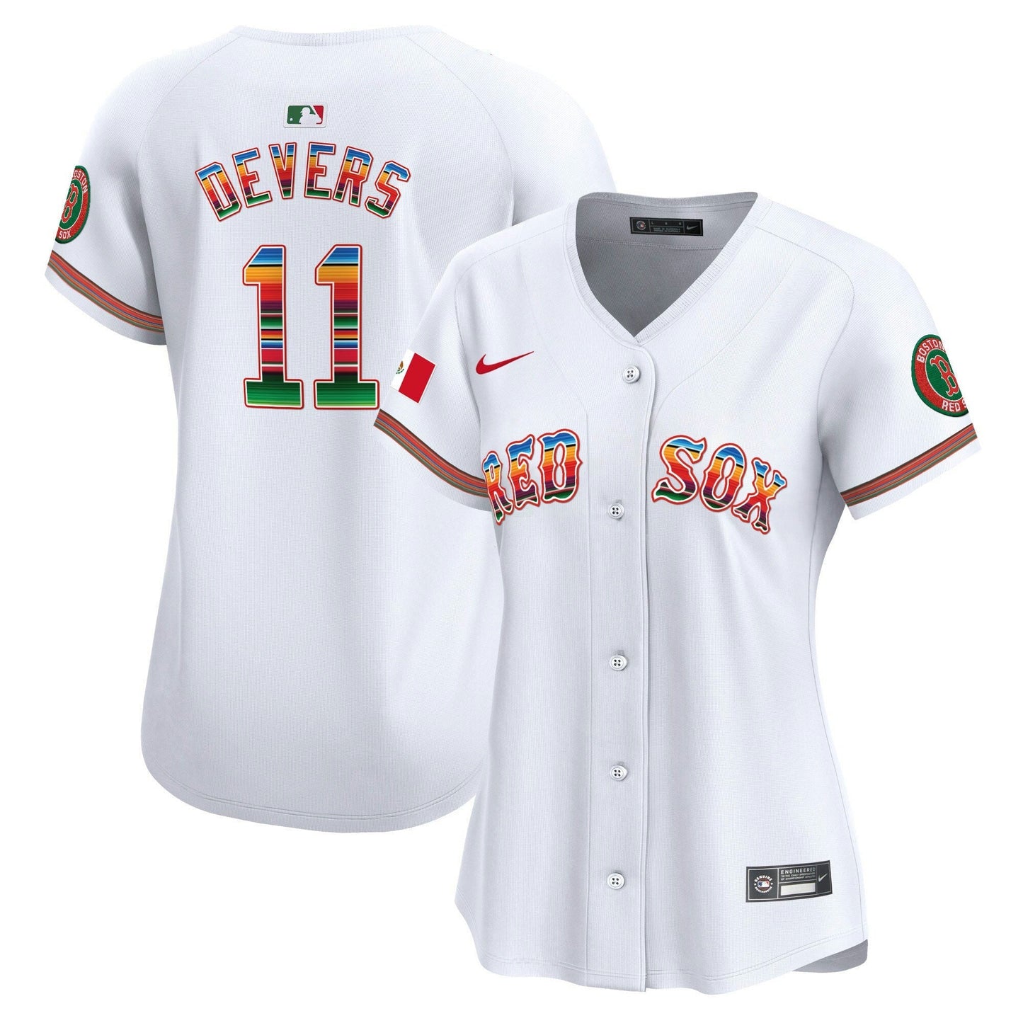 Camisa MLB Women’s Boston Mexico Vapor Premier Limited Jersey