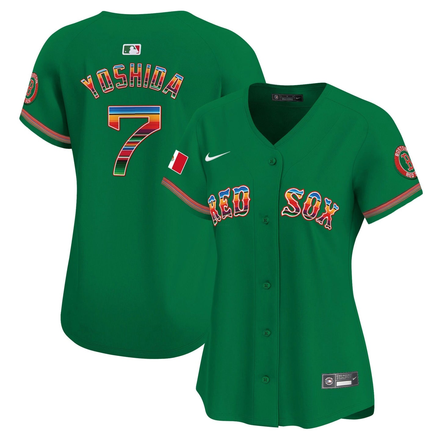 Camisa MLB Women’s Boston Mexico Vapor Premier Limited Jersey