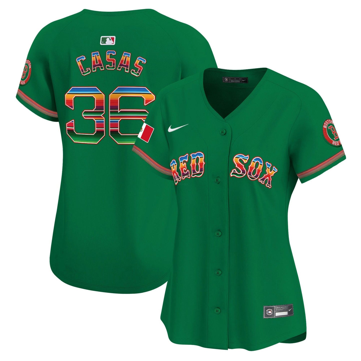 Camisa MLB Women’s Boston Mexico Vapor Premier Limited Jersey
