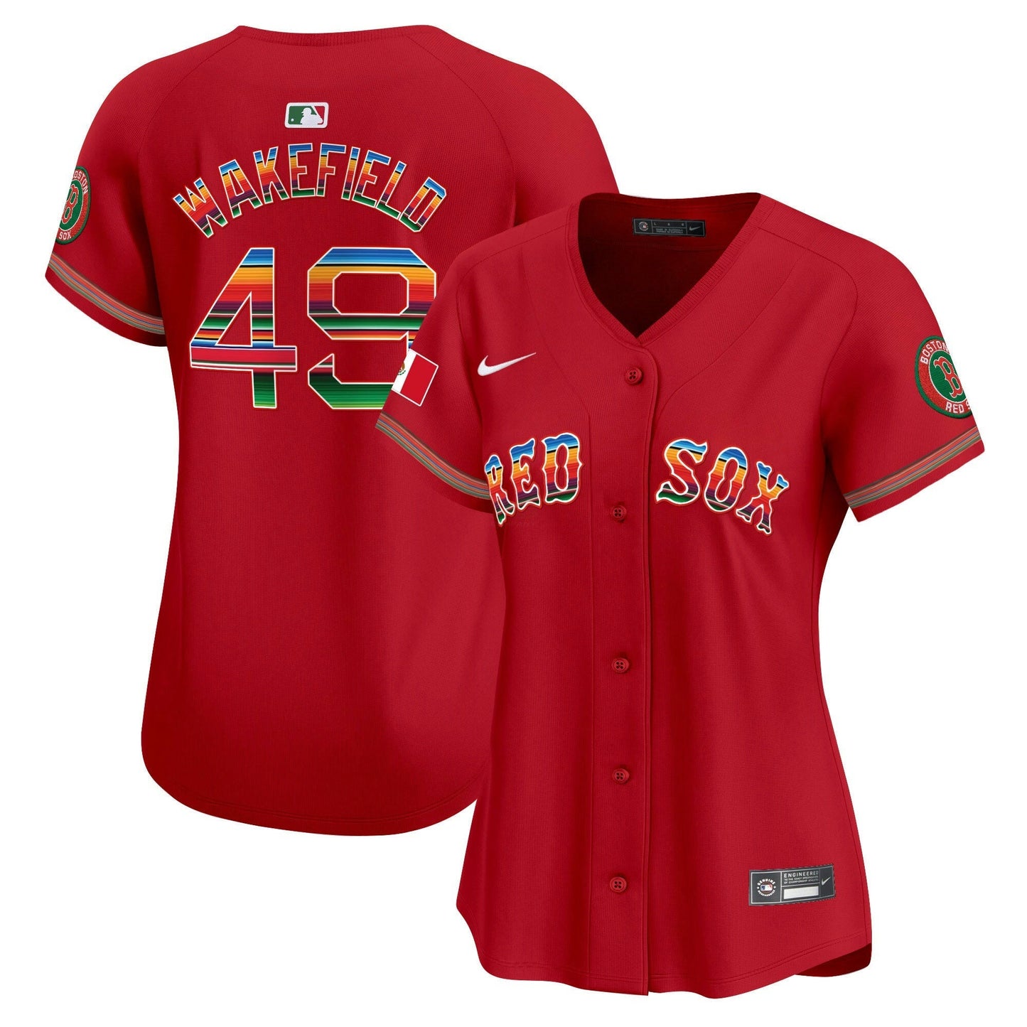 Camisa MLB Women’s Boston Mexico Vapor Premier Limited Jersey
