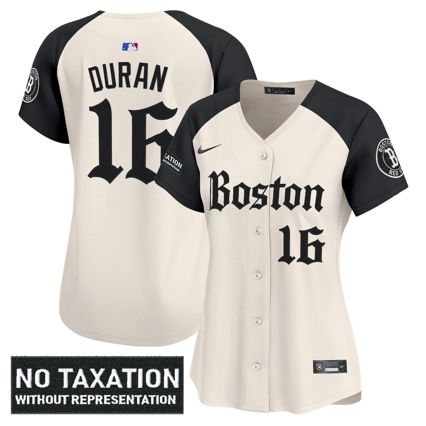 Camisa MLB Women’s Boston ‘Retro Newspaper Edition’ Vapor Premier Limited Jersey