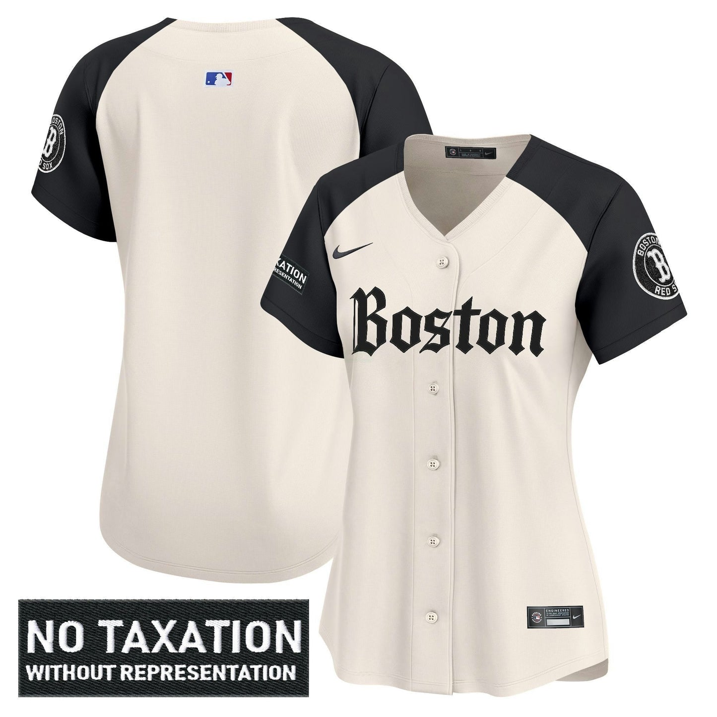 Camisa MLB Women’s Boston ‘Retro Newspaper Edition’ Vapor Premier Limited Jersey