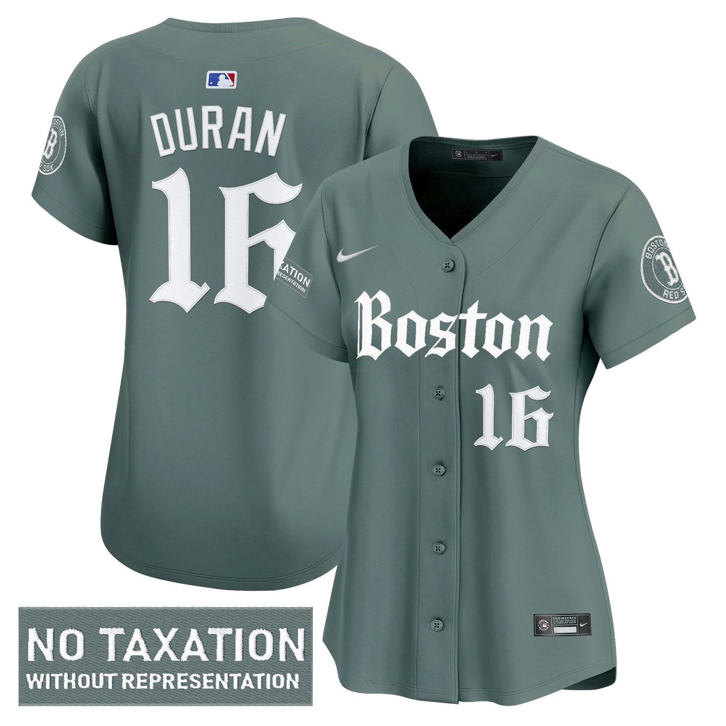 Camisa MLB Women’s Boston ‘Retro Newspaper Edition’ Vapor Premier Limited Jersey