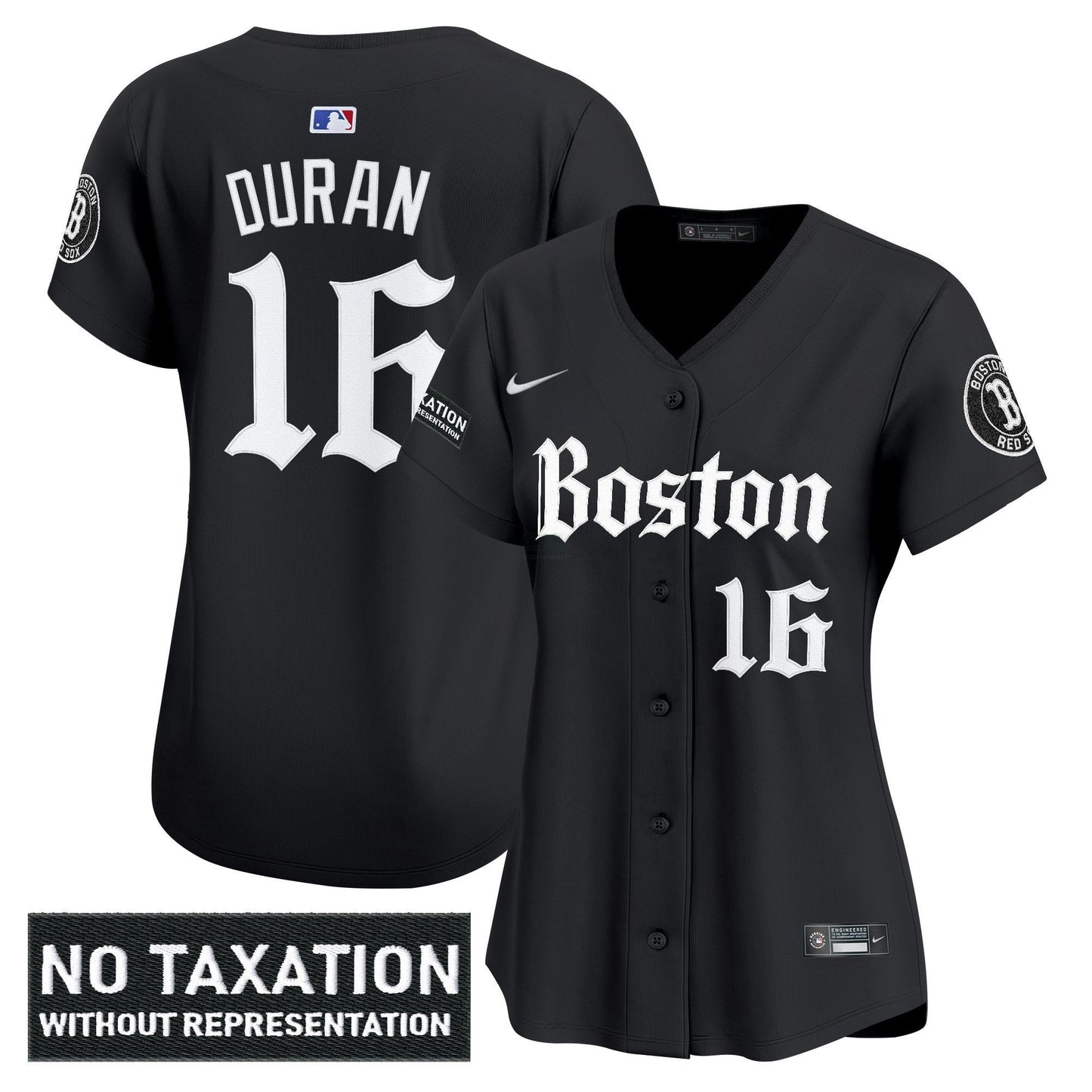 Camisa MLB Women’s Boston ‘Retro Newspaper Edition’ Vapor Premier Limited Jersey