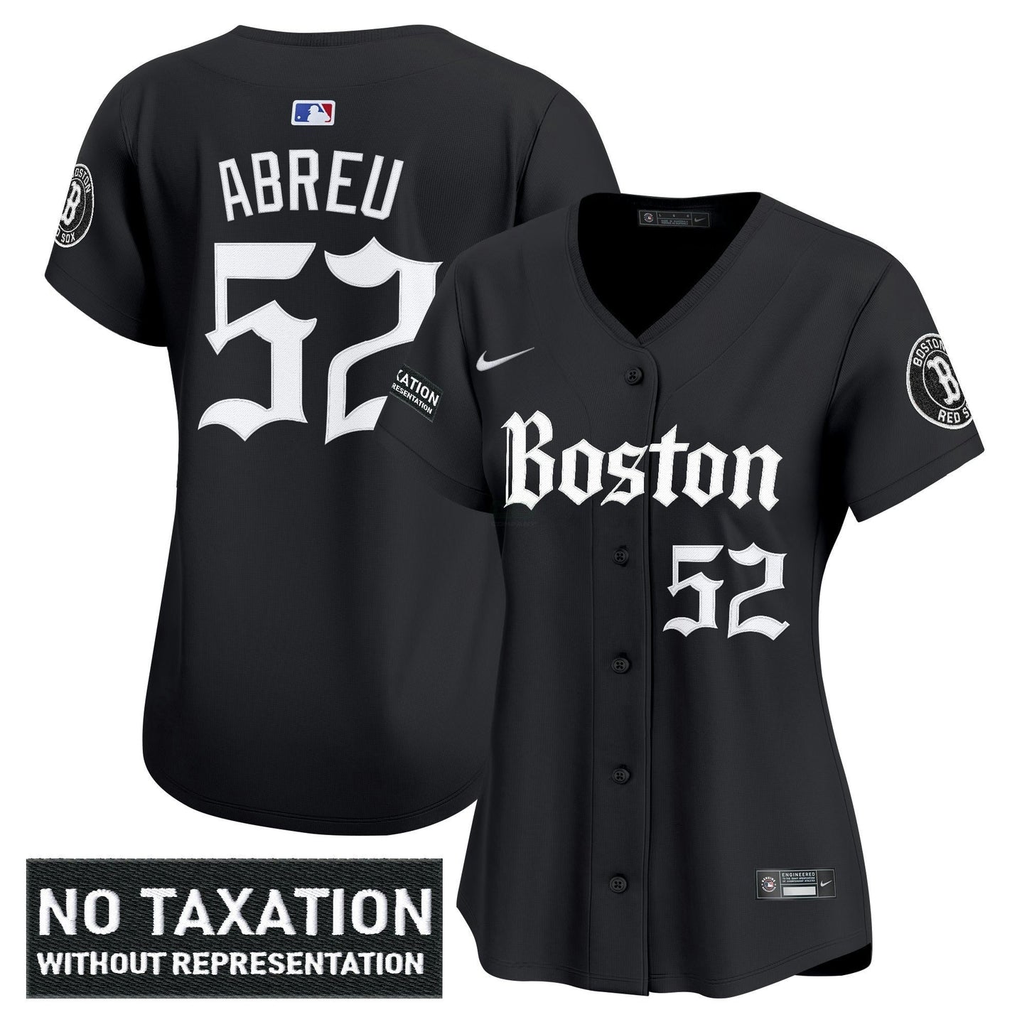 Camisa MLB Women’s Boston ‘Retro Newspaper Edition’ Vapor Premier Limited Jersey