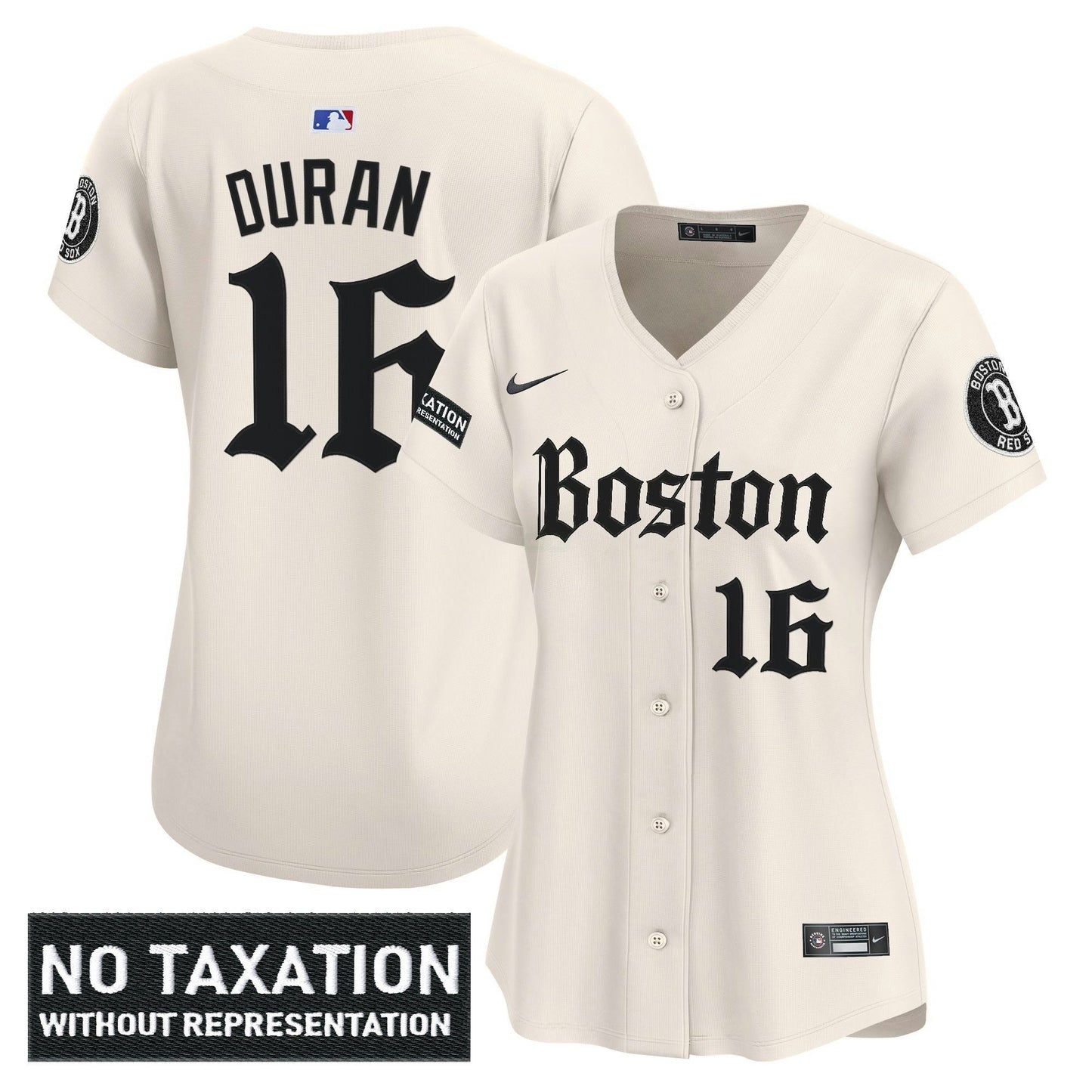 Camisa MLB Women’s Boston ‘Retro Newspaper Edition’ Vapor Premier Limited Jersey