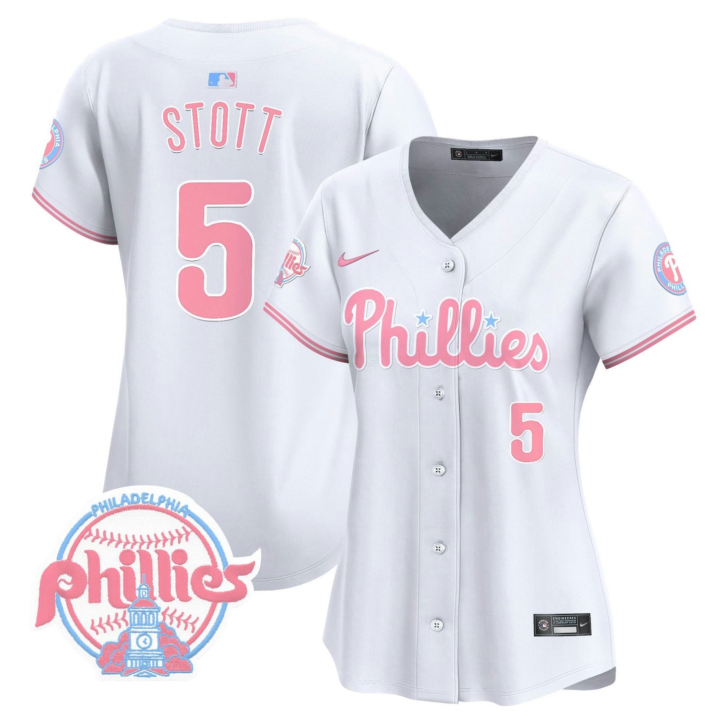 Camisa MLB Women’s Bubblegum Pink Vapor Premier Limited Jersey V2