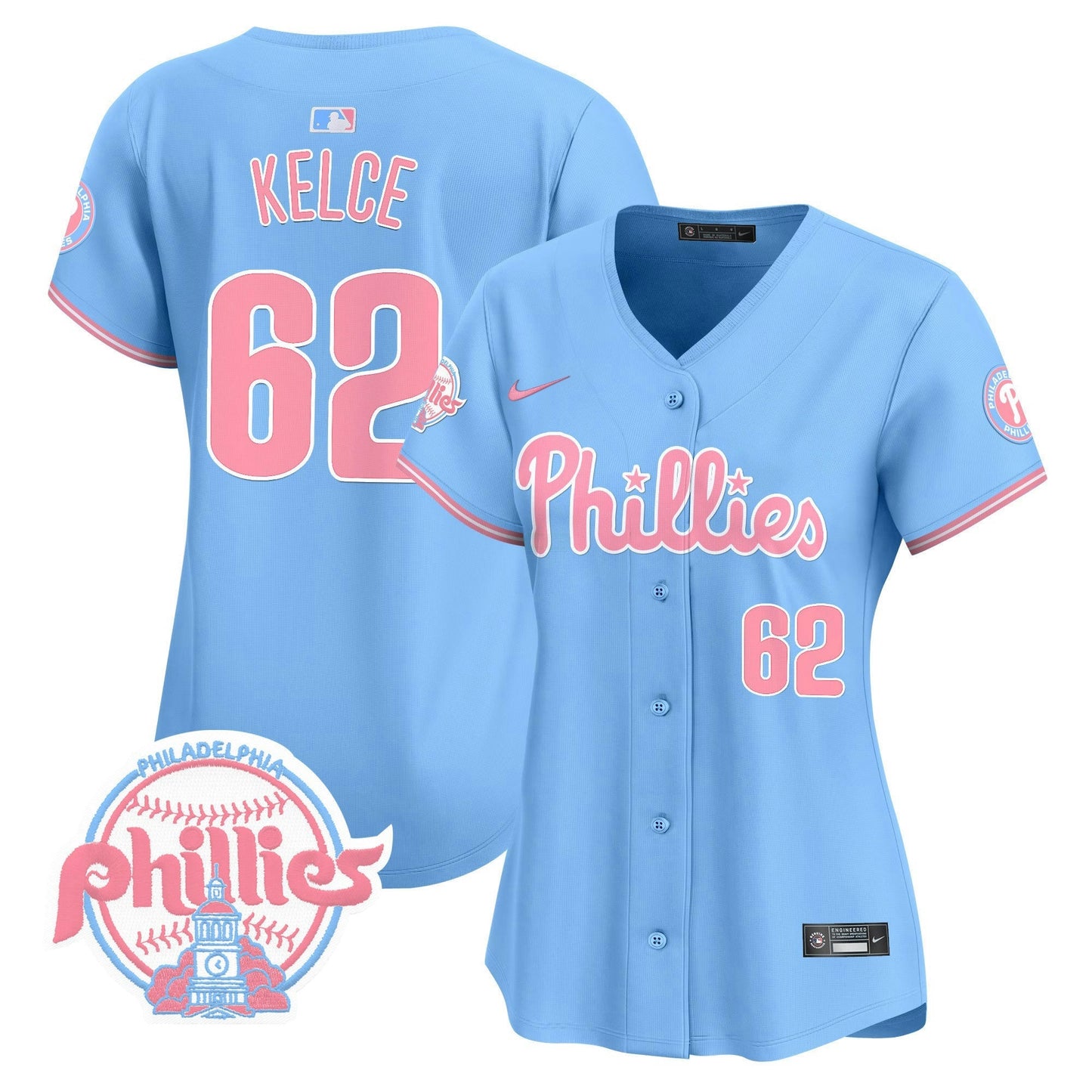 Camisa MLB Women’s Bubblegum Pink Vapor Premier Limited Jersey V2