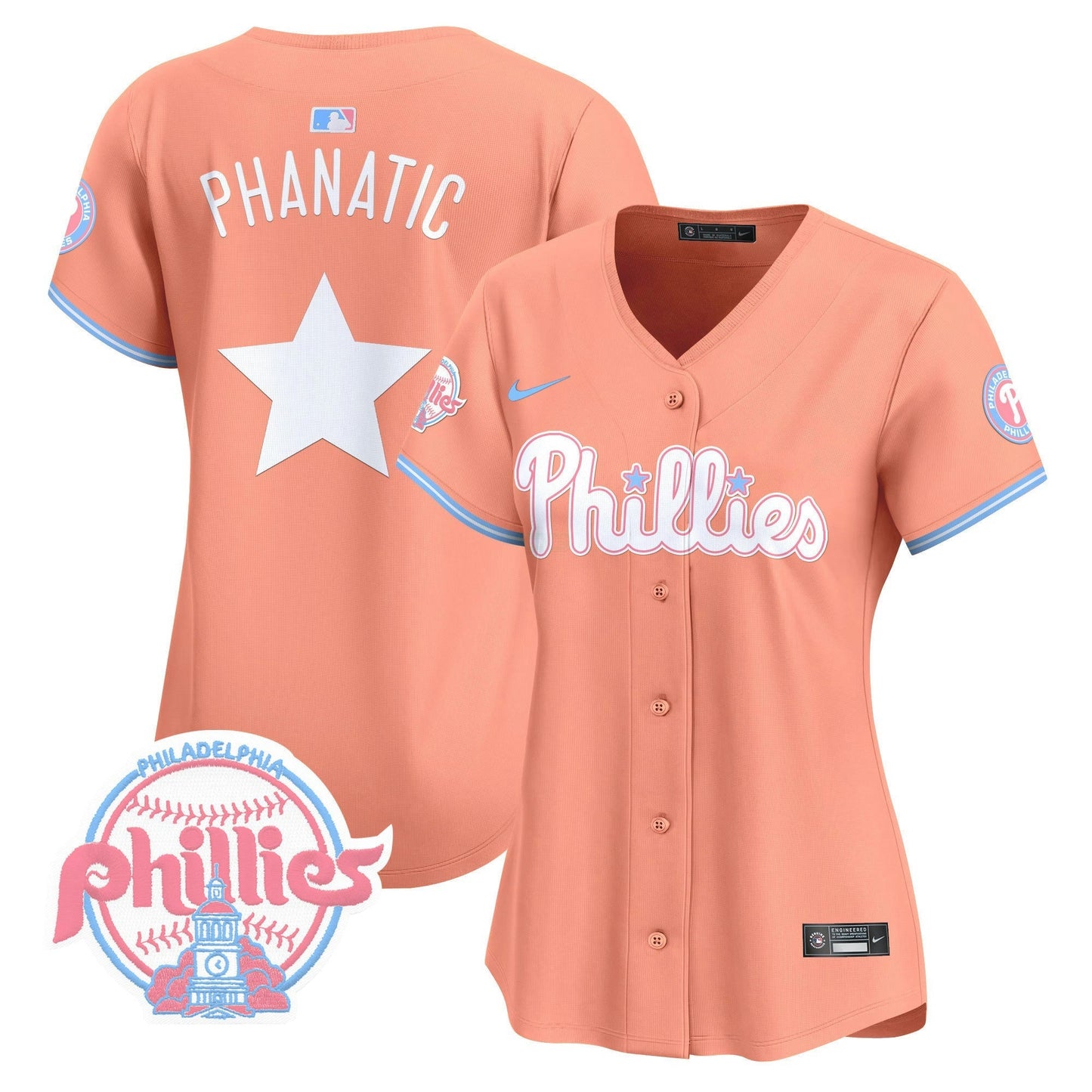 Camisa MLB Women’s Bubblegum Pink Vapor Premier Limited Jersey V2