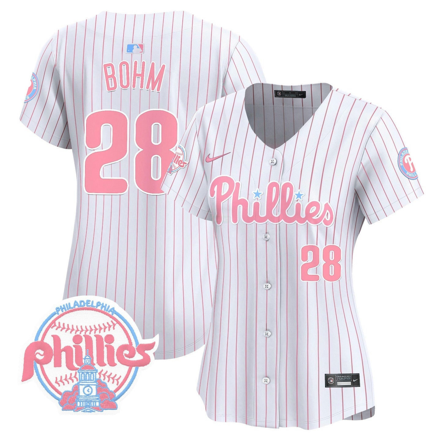Camisa MLB Women’s Bubblegum Pink Vapor Premier Limited Jersey V2