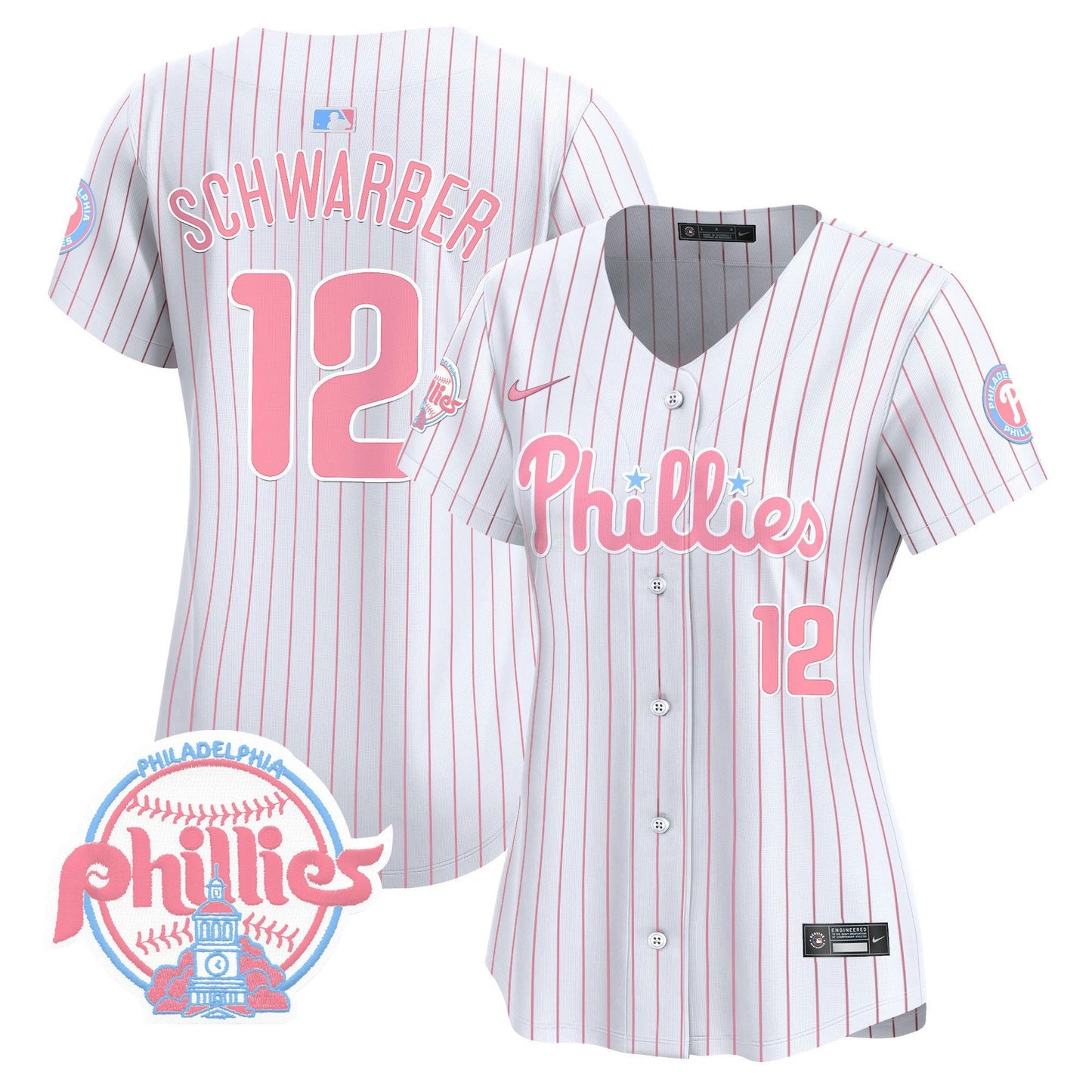 Camisa MLB Women’s Bubblegum Pink Vapor Premier Limited Jersey V2