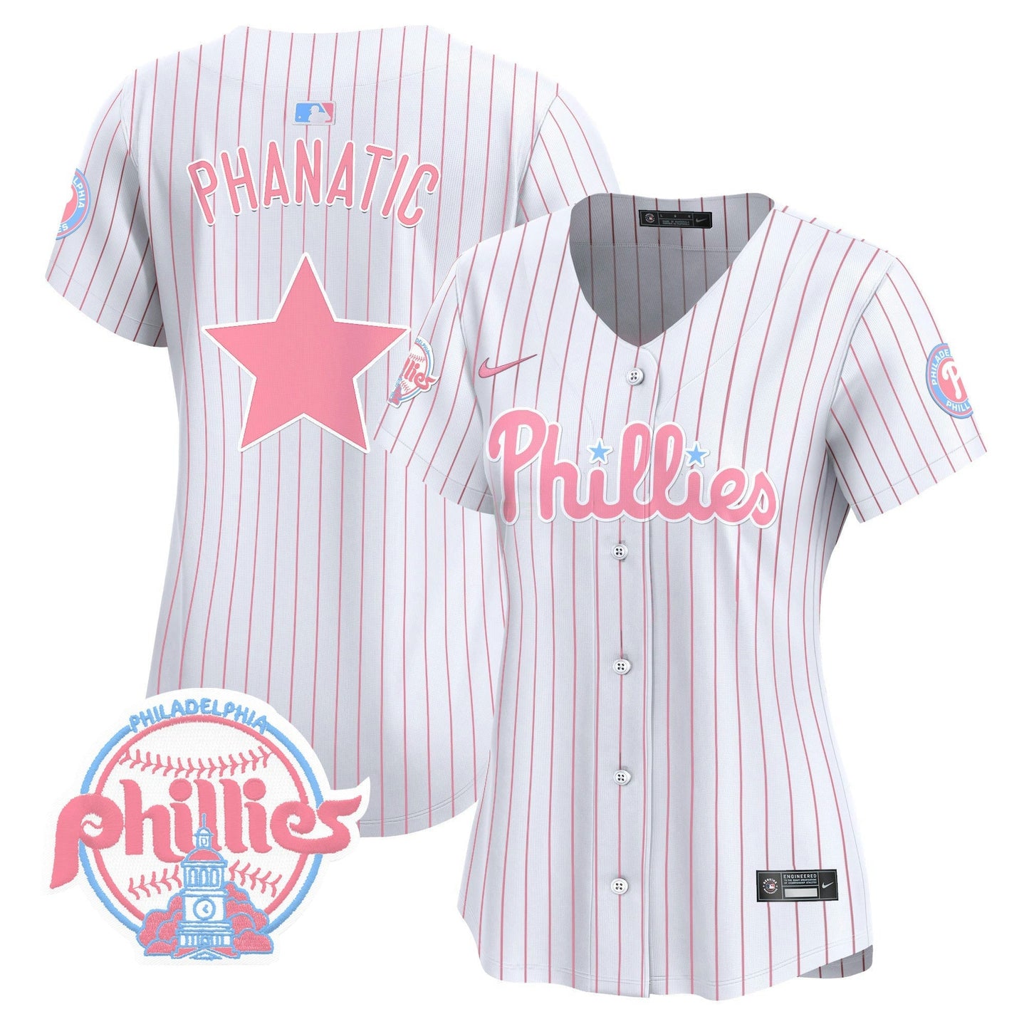 Camisa MLB Women’s Bubblegum Pink Vapor Premier Limited Jersey V2
