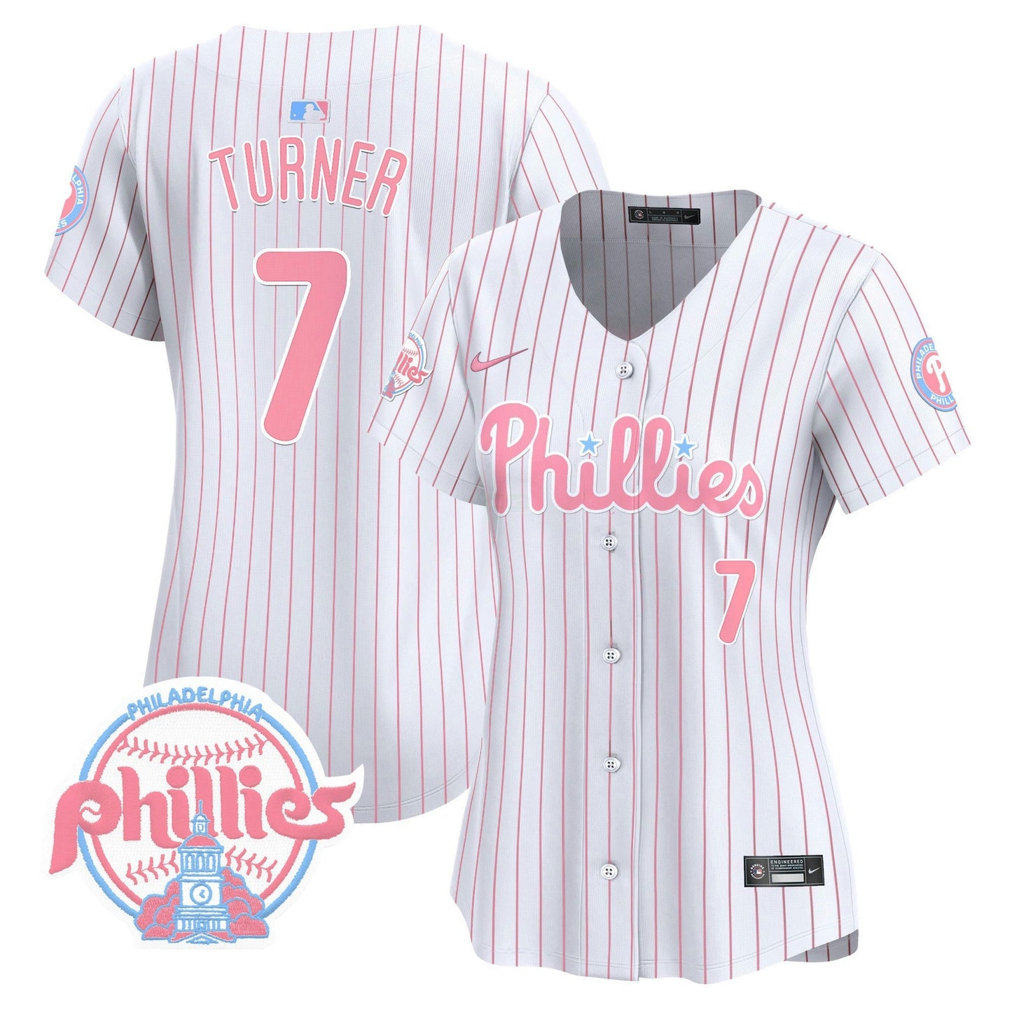 Camisa MLB Women’s Bubblegum Pink Vapor Premier Limited Jersey V2