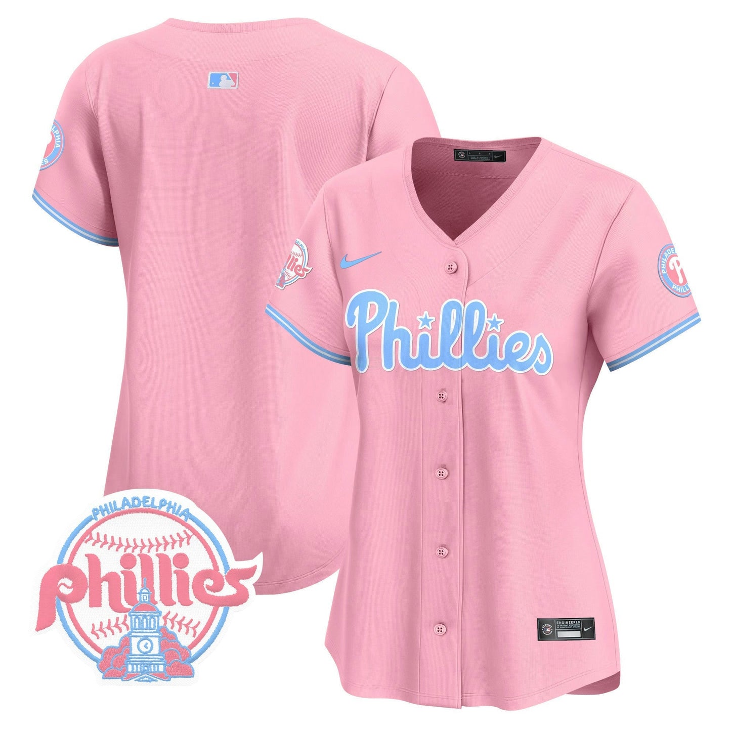 Camisa MLB Women’s Bubblegum Pink Vapor Premier Limited Jersey V2