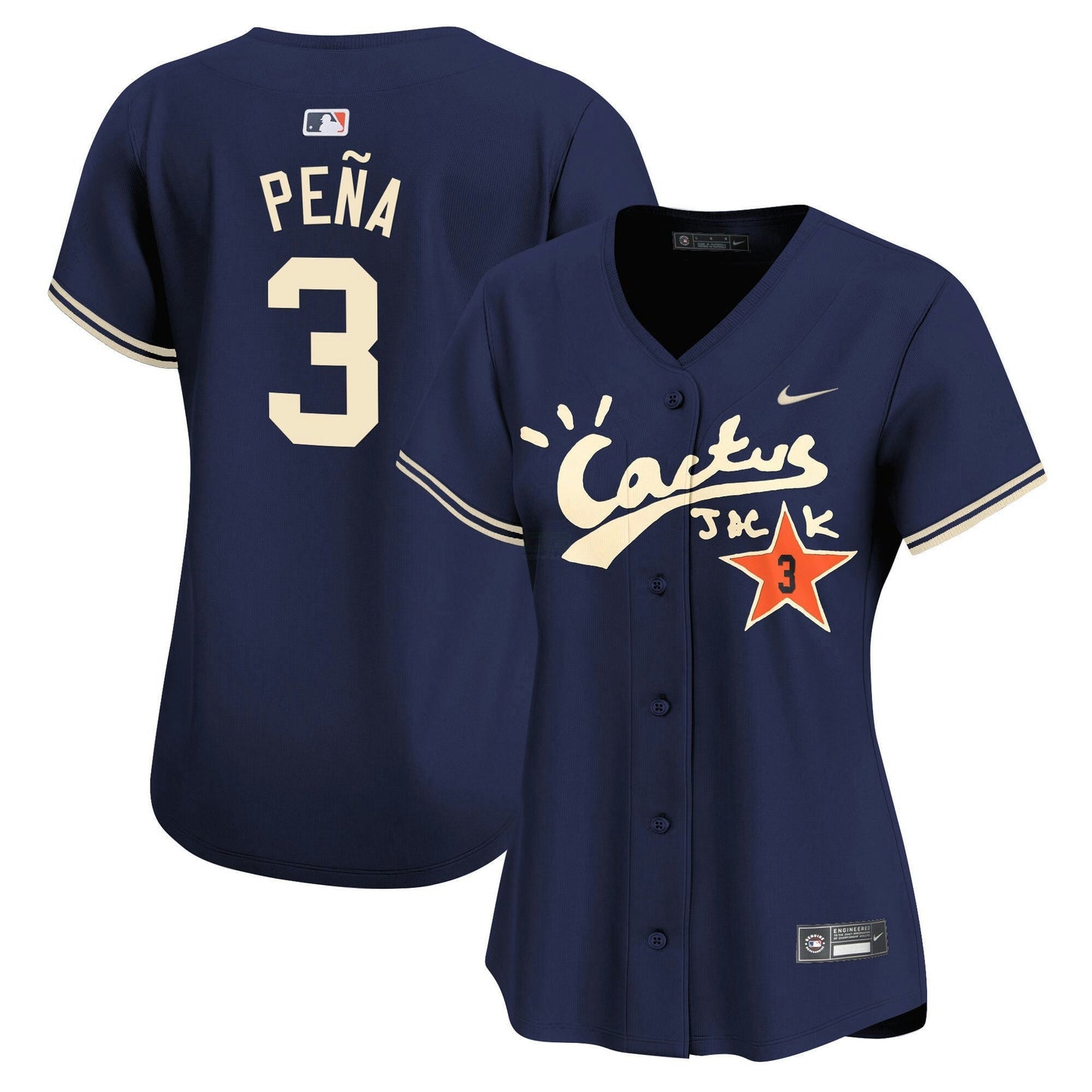 Camisa MLB Women’s Cactus Jack Vapor Premier Limited Jersey V2 – Stitched