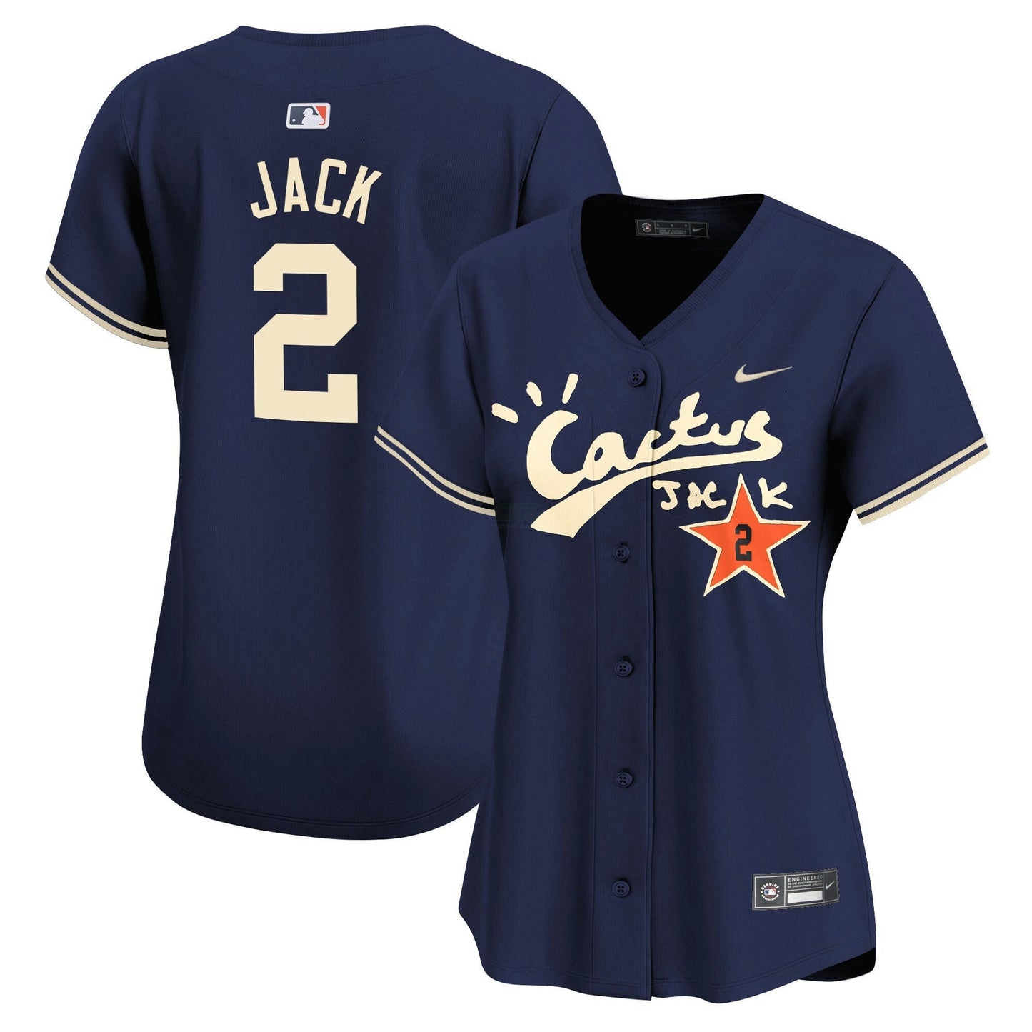 Camisa MLB Women’s Cactus Jack Vapor Premier Limited Jersey V2 – Stitched