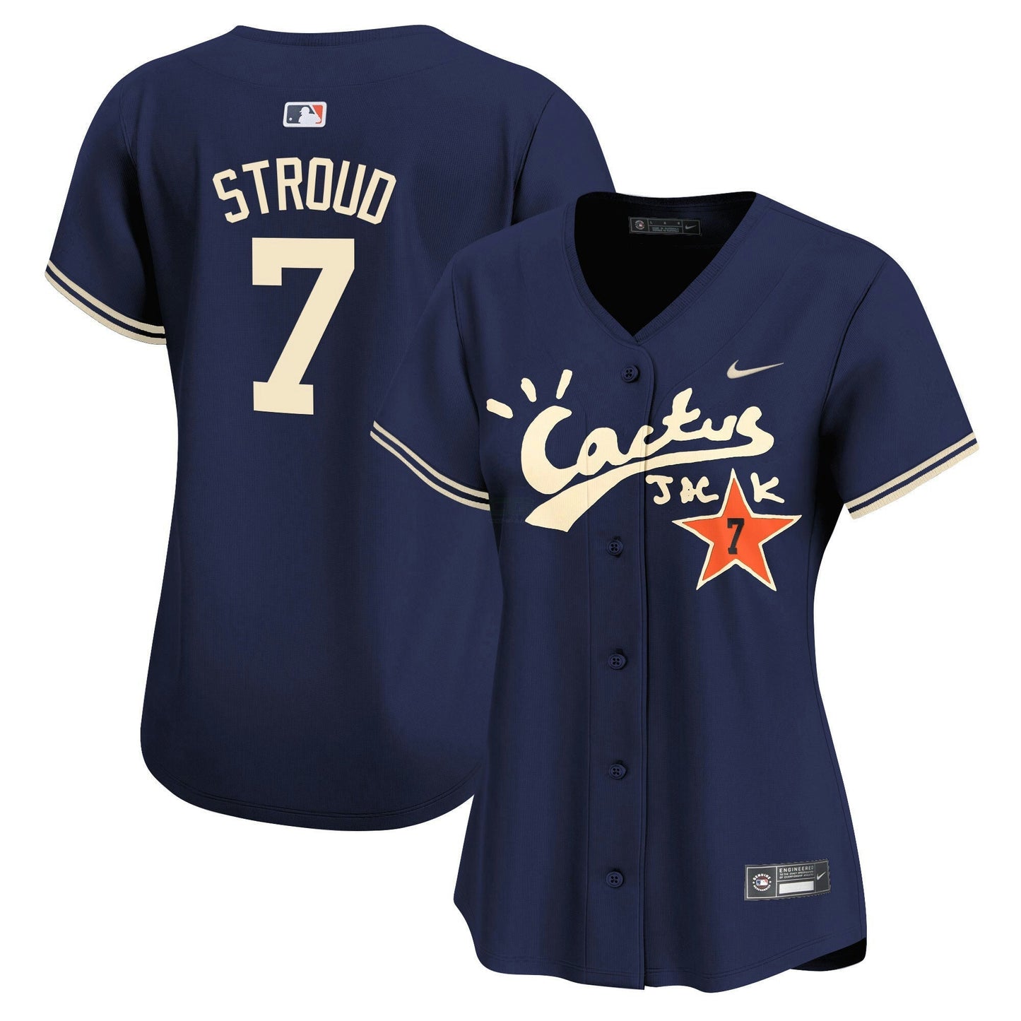 Camisa MLB Women’s Cactus Jack Vapor Premier Limited Jersey V2 – Stitched