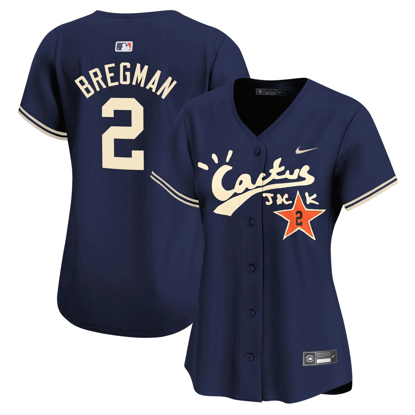 Camisa MLB Women’s Cactus Jack Vapor Premier Limited Jersey V2 – Stitched