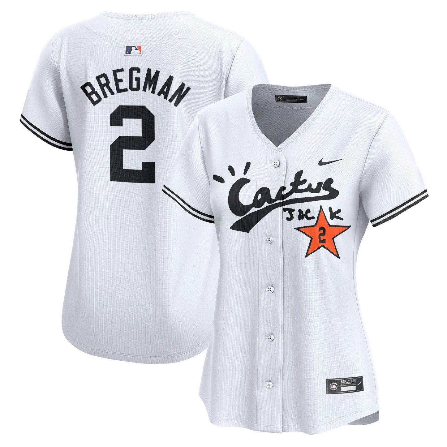 Camisa MLB Women’s Cactus Jack Vapor Premier Limited Jersey V2 – Stitched