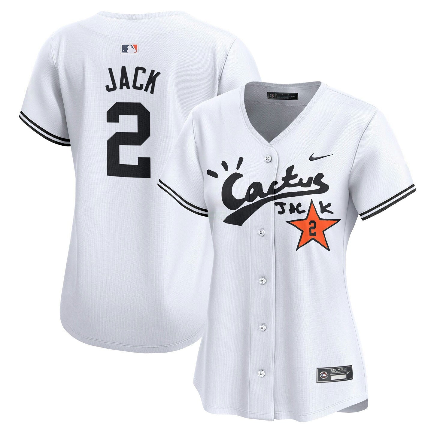 Camisa MLB Women’s Cactus Jack Vapor Premier Limited Jersey V2 – Stitched