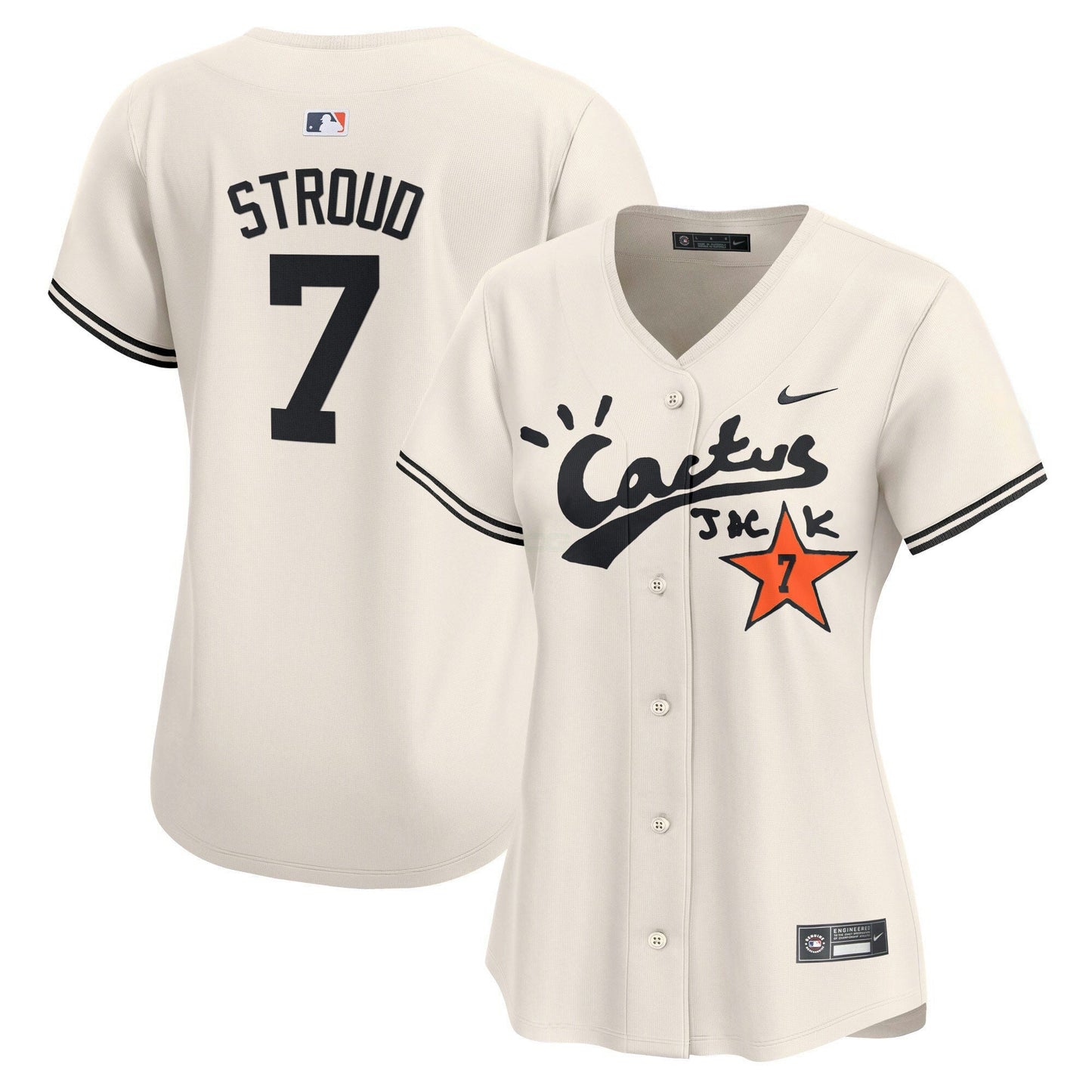 Camisa MLB Women’s Cactus Jack Vapor Premier Limited Jersey V2 – Stitched