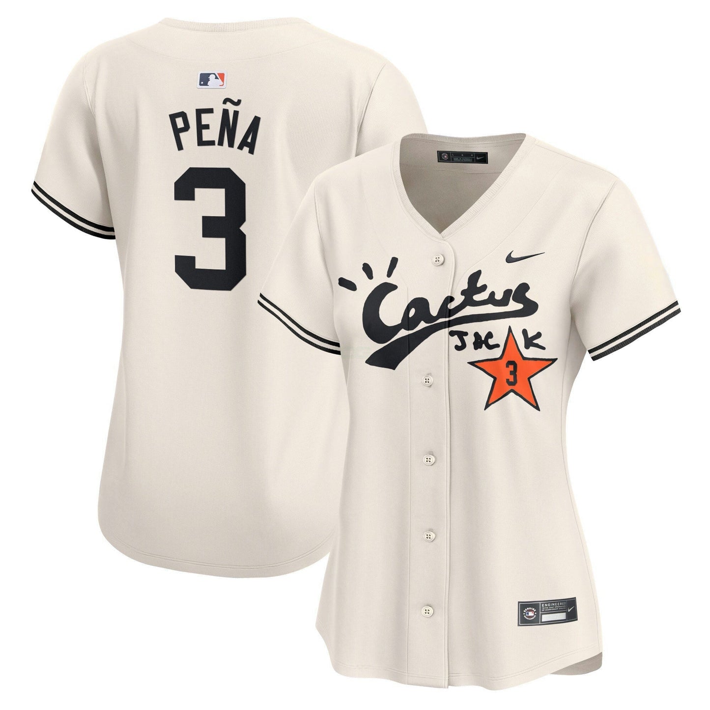 Camisa MLB Women’s Cactus Jack Vapor Premier Limited Jersey V2 – Stitched
