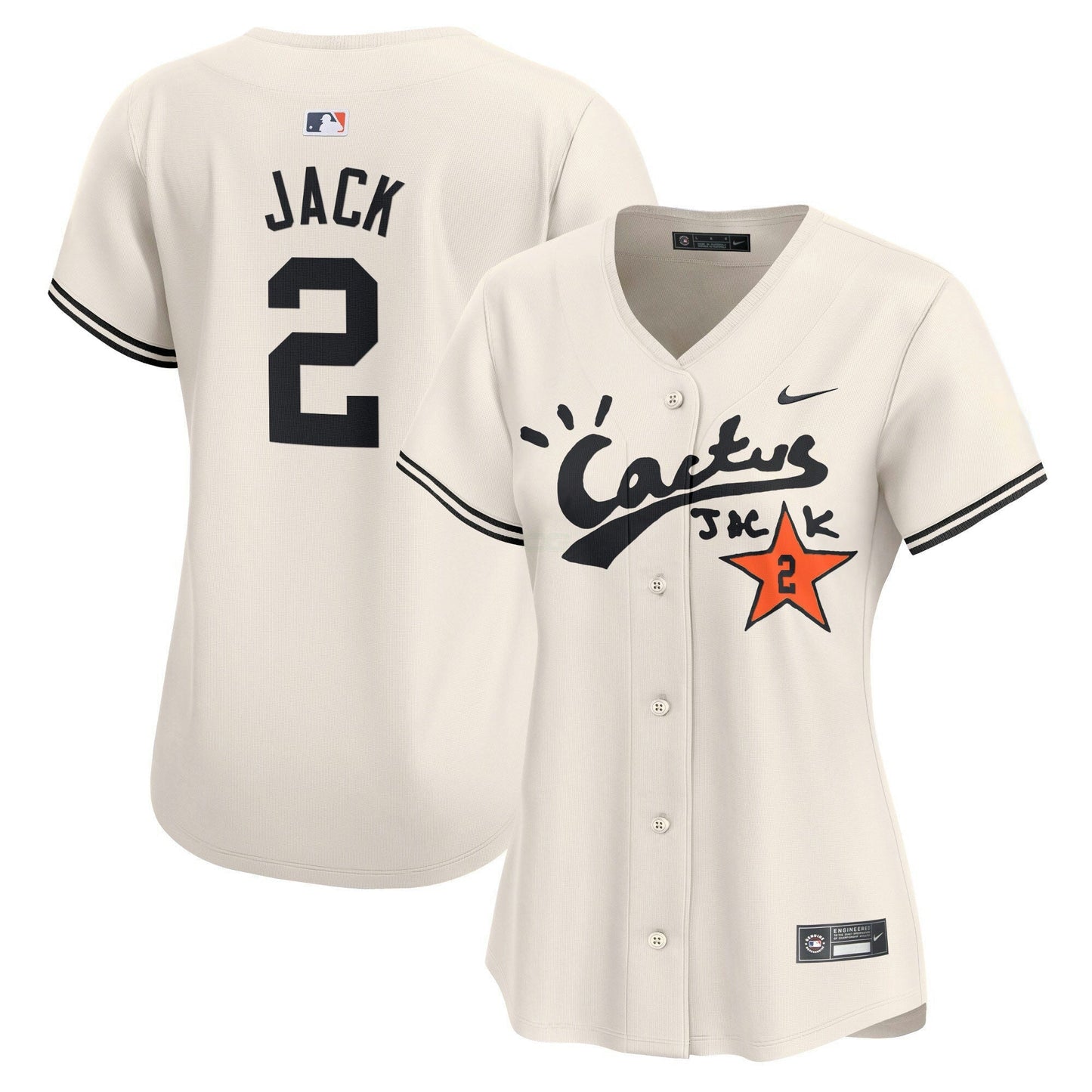 Camisa MLB Women’s Cactus Jack Vapor Premier Limited Jersey V2 – Stitched